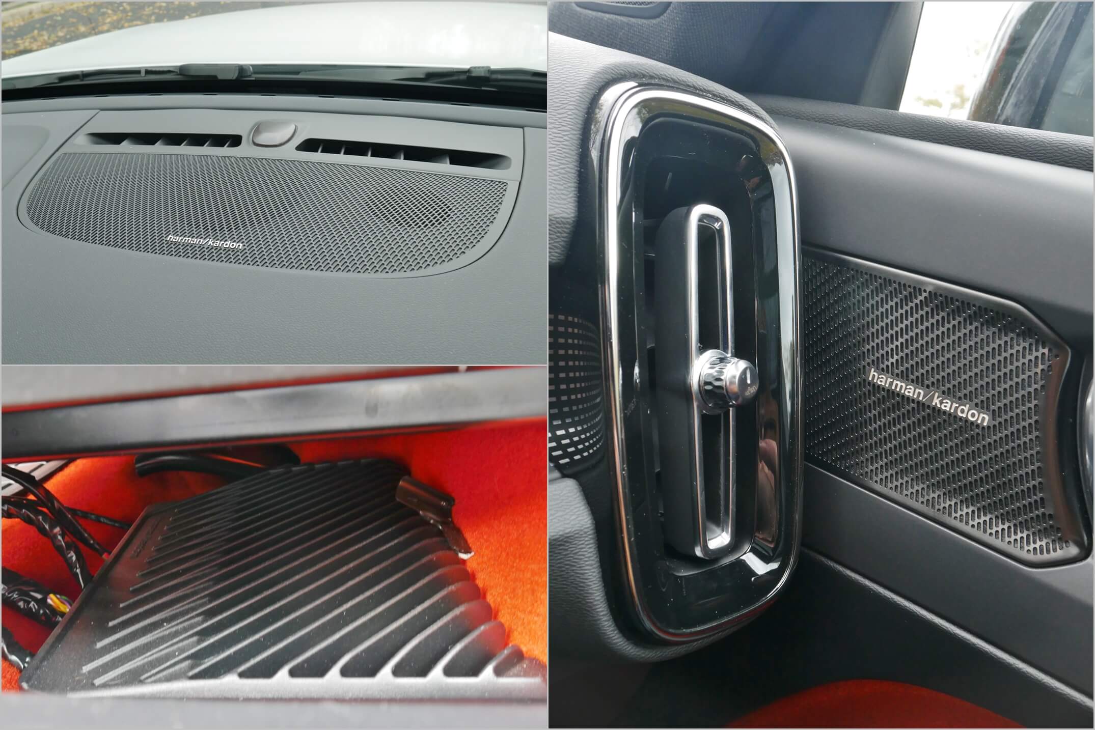 2019 Volvo XC40 T5 R-Design: 13 speaker, 600 Watt Harman Kardon Q-logic audio
