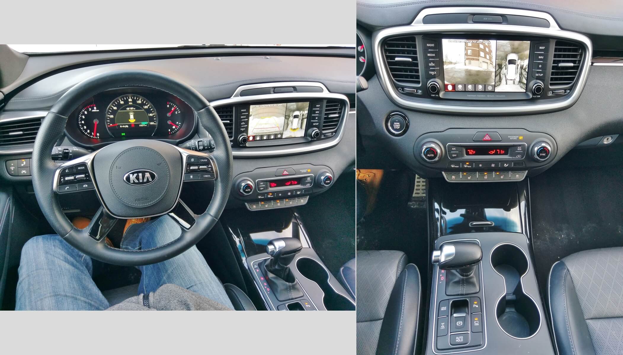 2019 Kia Sorento SXL AWD: available Surround Camera, sonar audible park assist