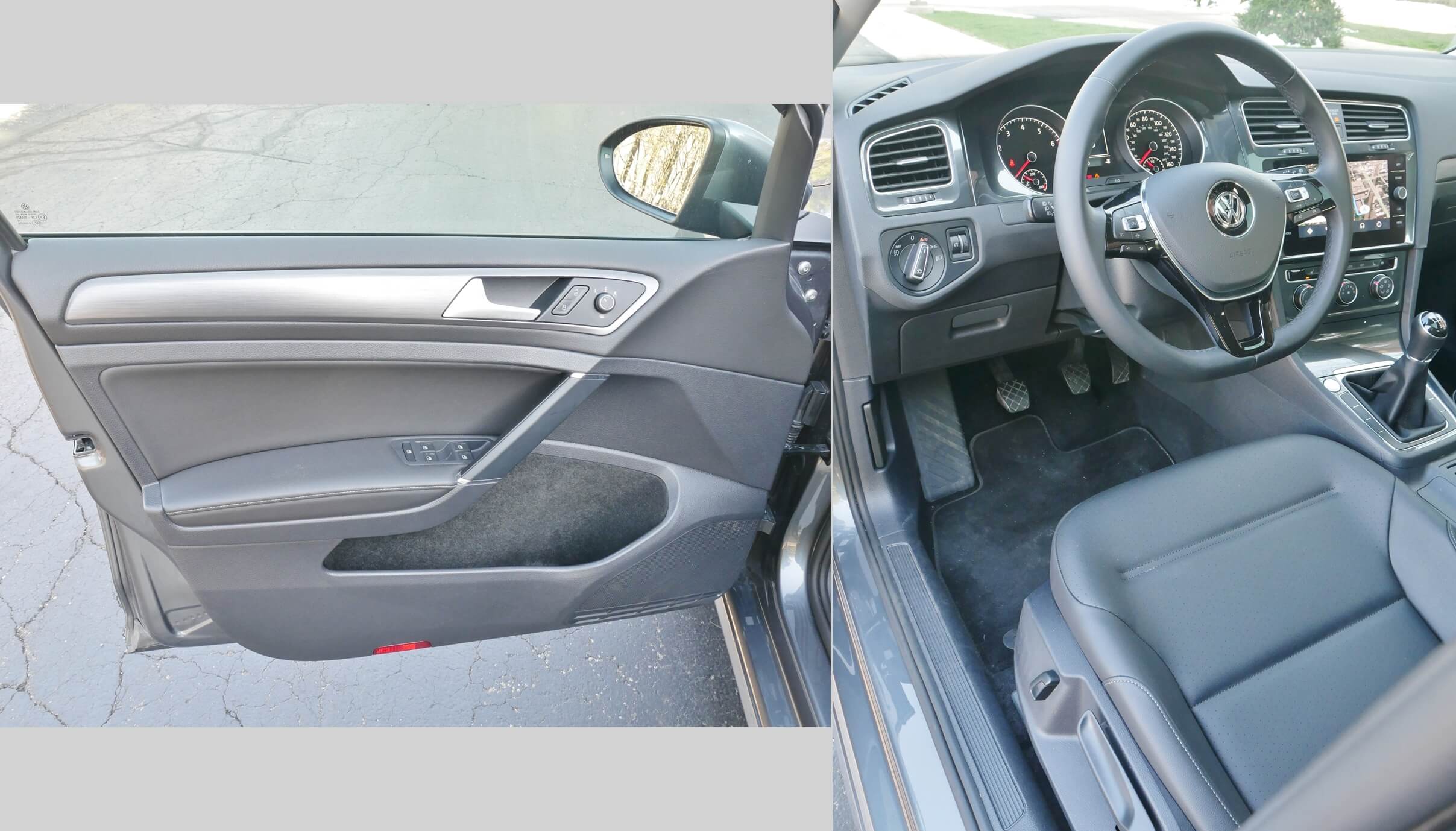 2019 Volkswagen Golf SE: Driver's entry