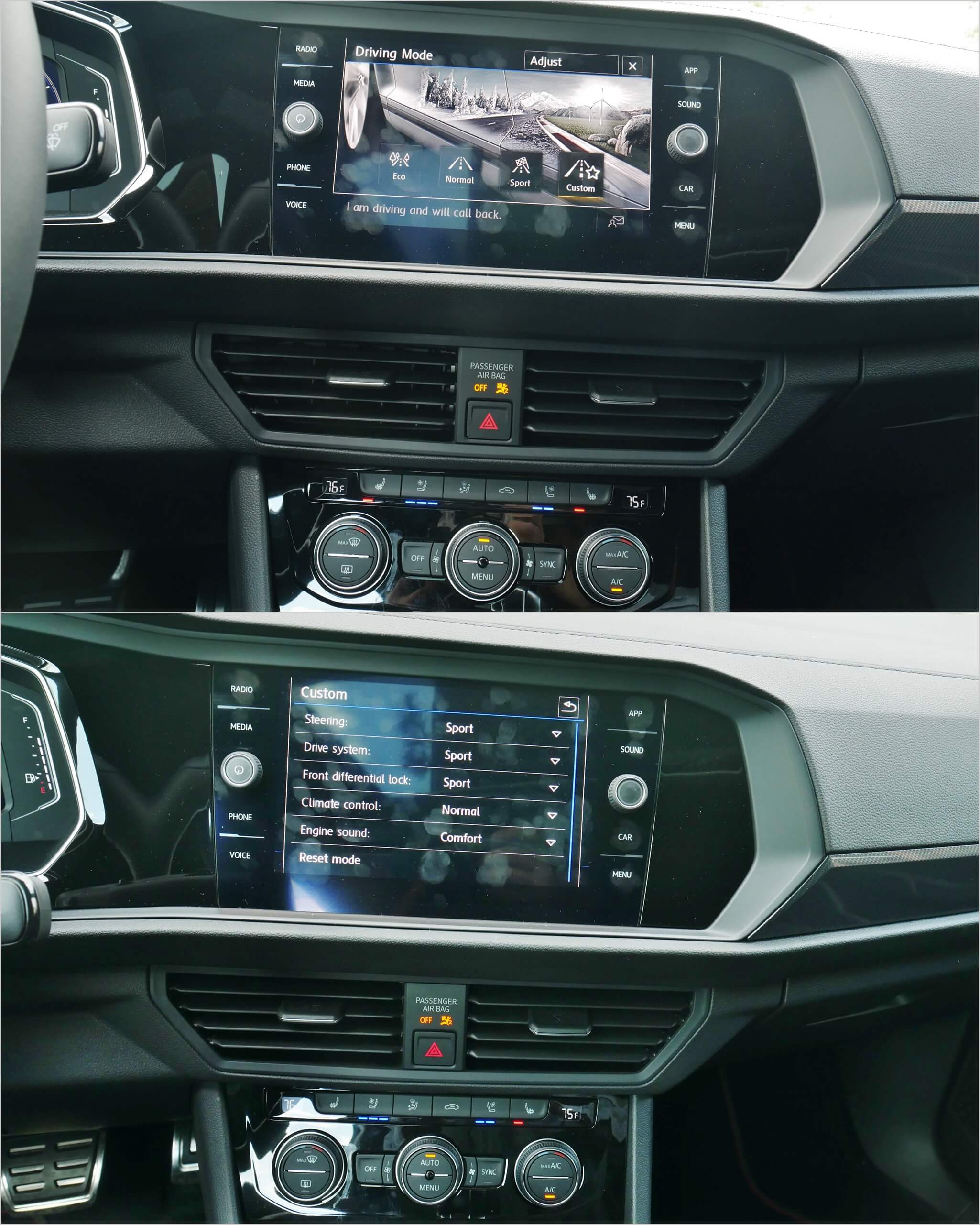 2019 Volkswagen Jetta GLI Autobahn: 4 Drive modes include driver customized