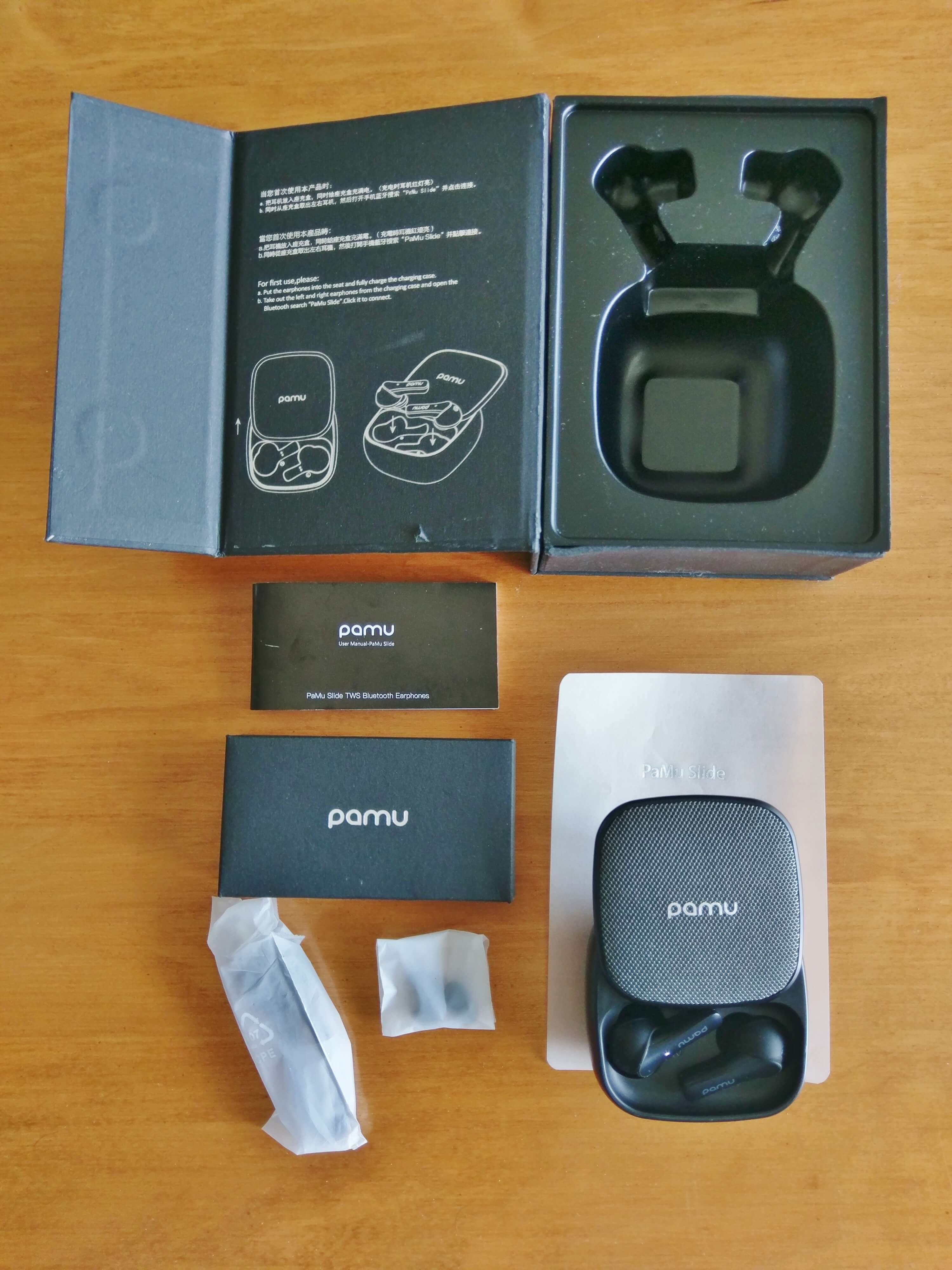PaMu Slide Wireless Earbud Headphones