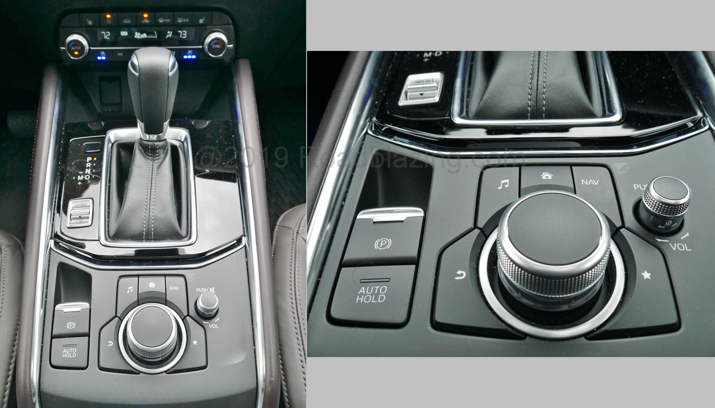 2019 Mazda CX-5 Signature AWD: All center console rotary controls are precision finished for uniform appearance, crisp feel and action.