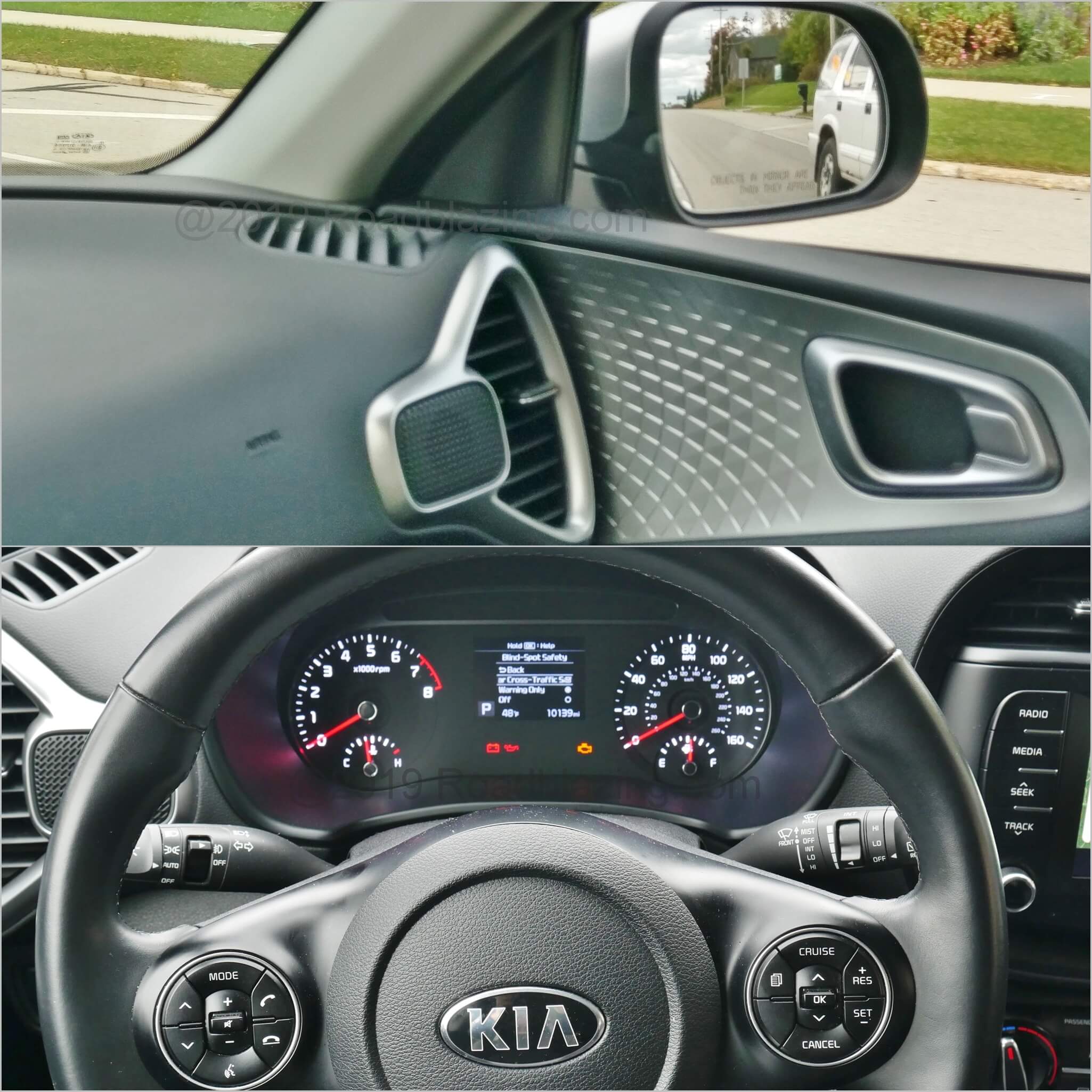 2020 Kia Soul X-Line: Blind Spot, rear cross traffic & lane change warning driver assistance included.