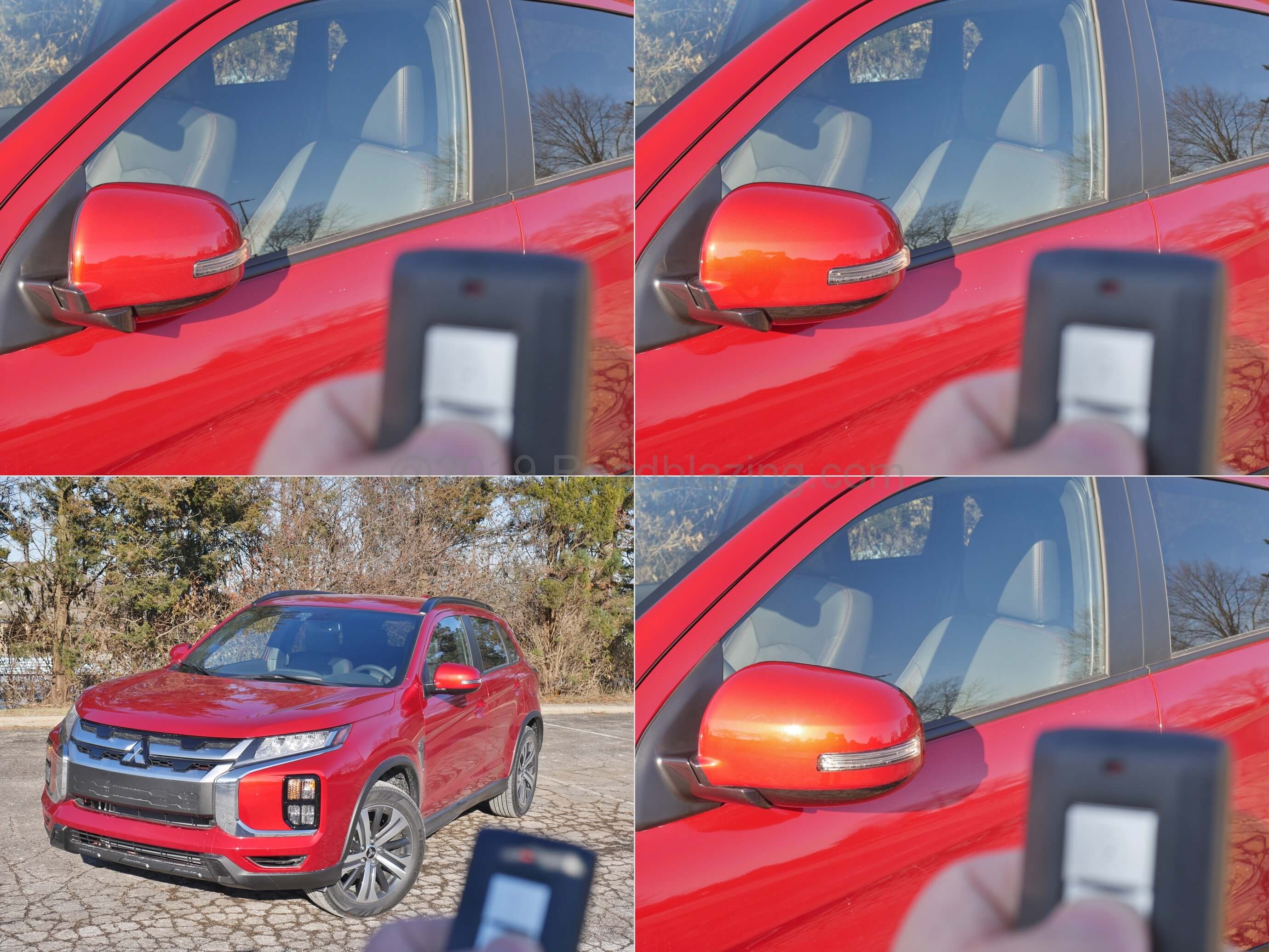 2020 Mitsubishi Outlander Sport 2.4 GT AWC: Oversized wing mirrors benefit from power folding