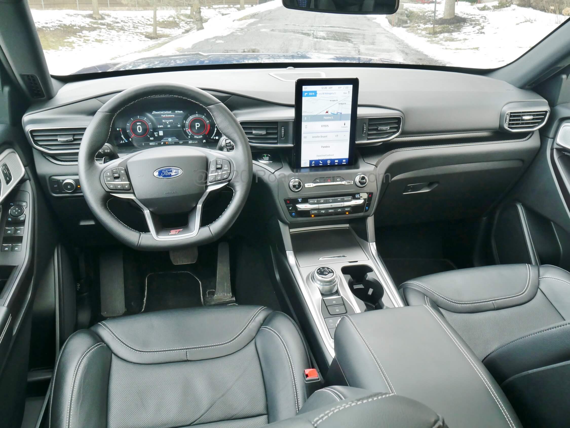 2020 Ford Explorer ST cockpit