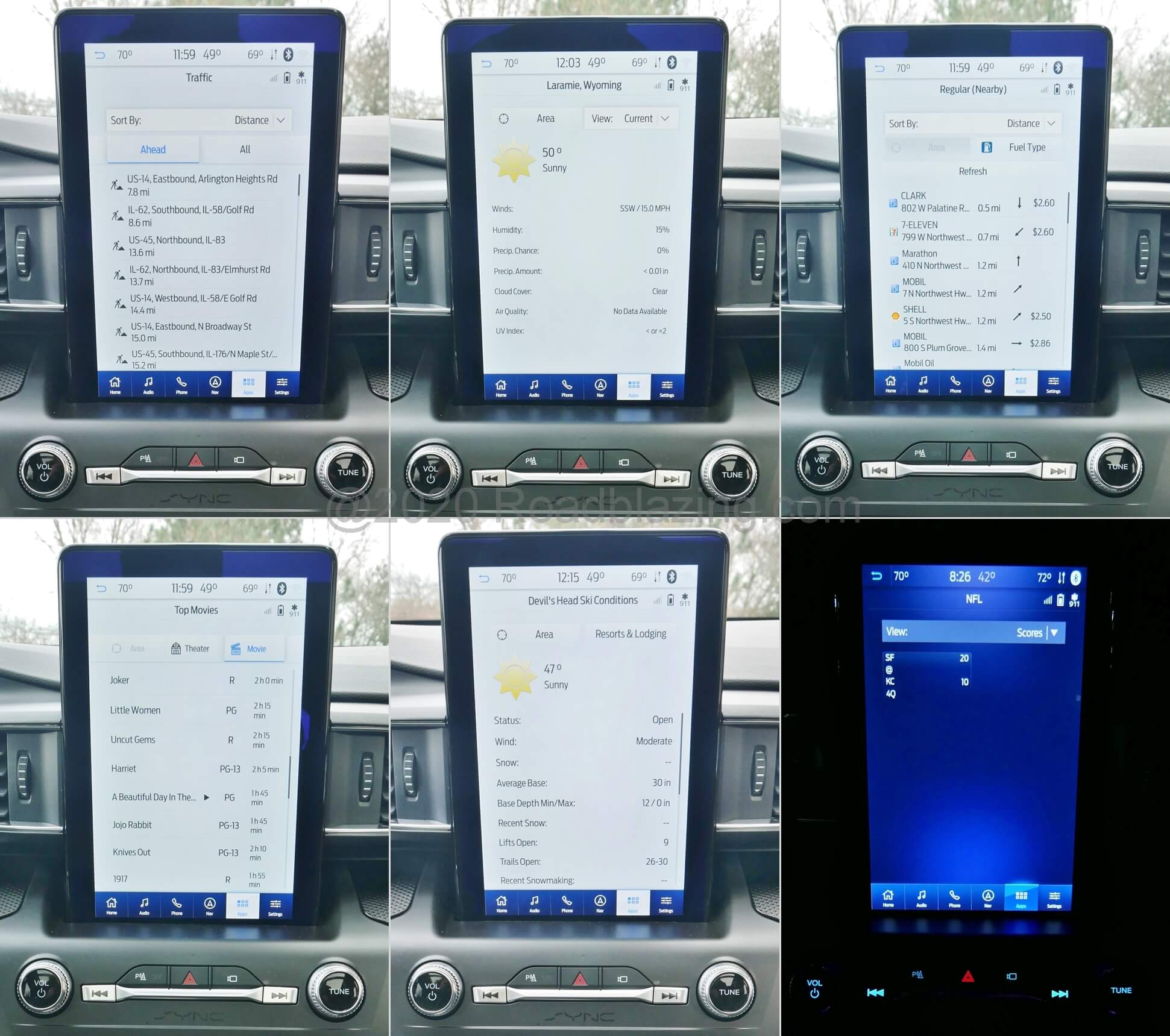 2020 Ford Explorer ST: Sirius XM TravelLink by subscription