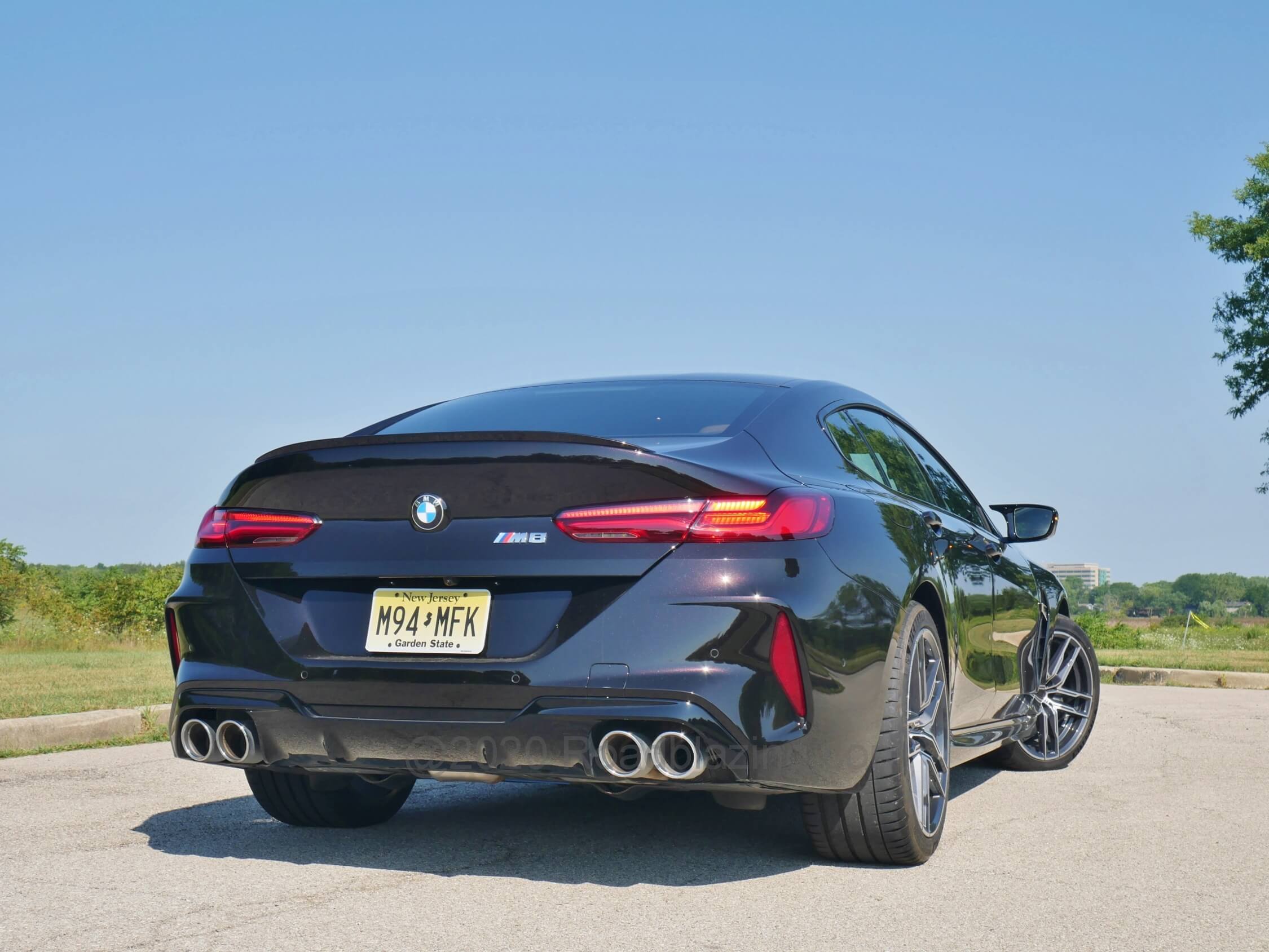 2020 BMW M8 Gran Coupe: Flared D-pillar buttressed are hand hammered at Dingolfing
