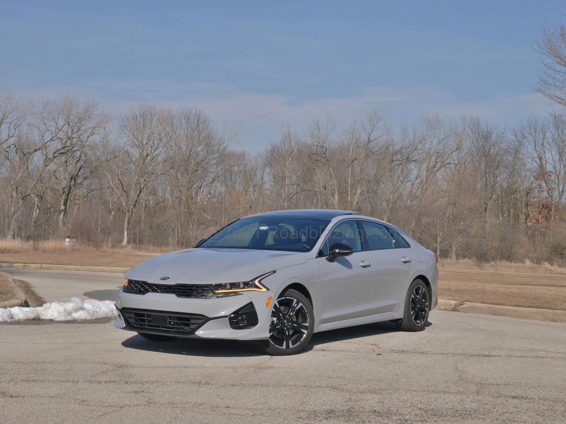 2021 Kia K5 GT-Line AWD: far beyond the new emblem and designation this radically new sportback silhouetted family sedan stays alive with all-weather drive.