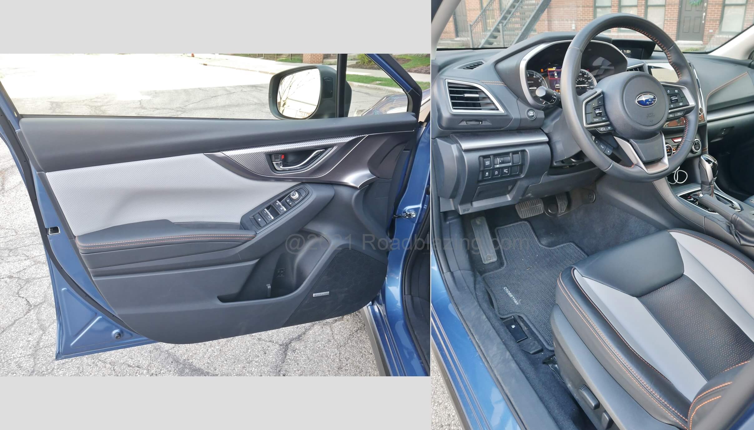 2021 Subaru Crosstrek Limited 2.5L: driver's entry