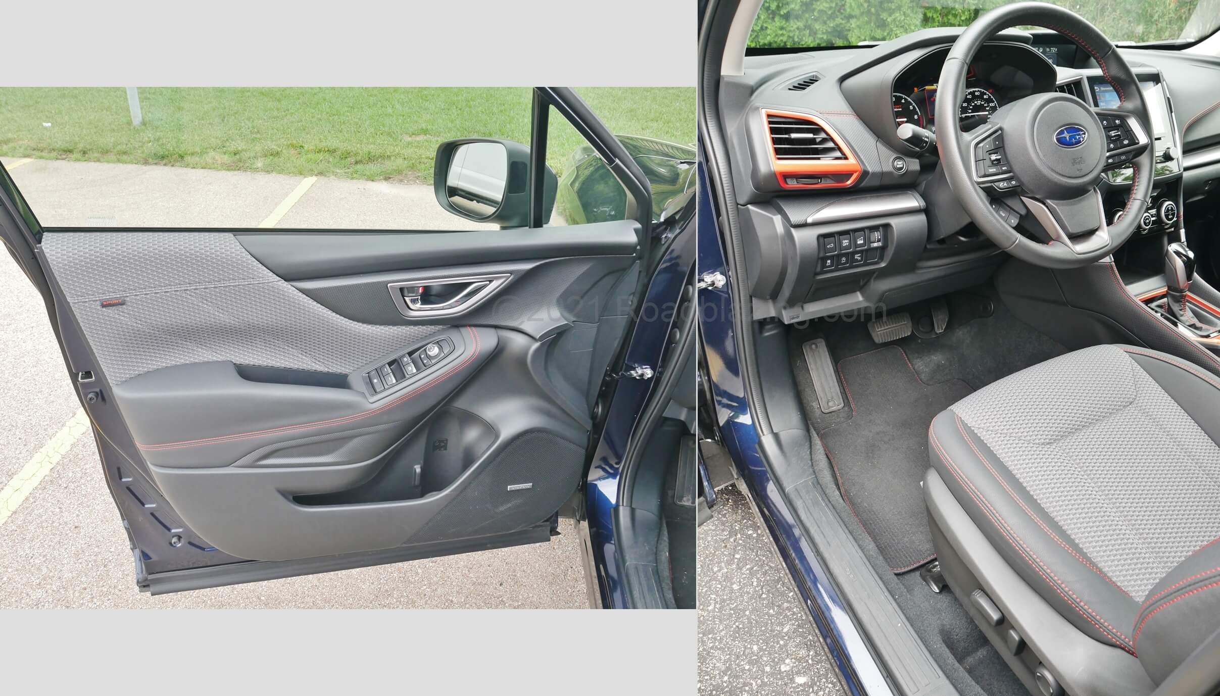 2021 Subaru Forester Sport: Driver's entry