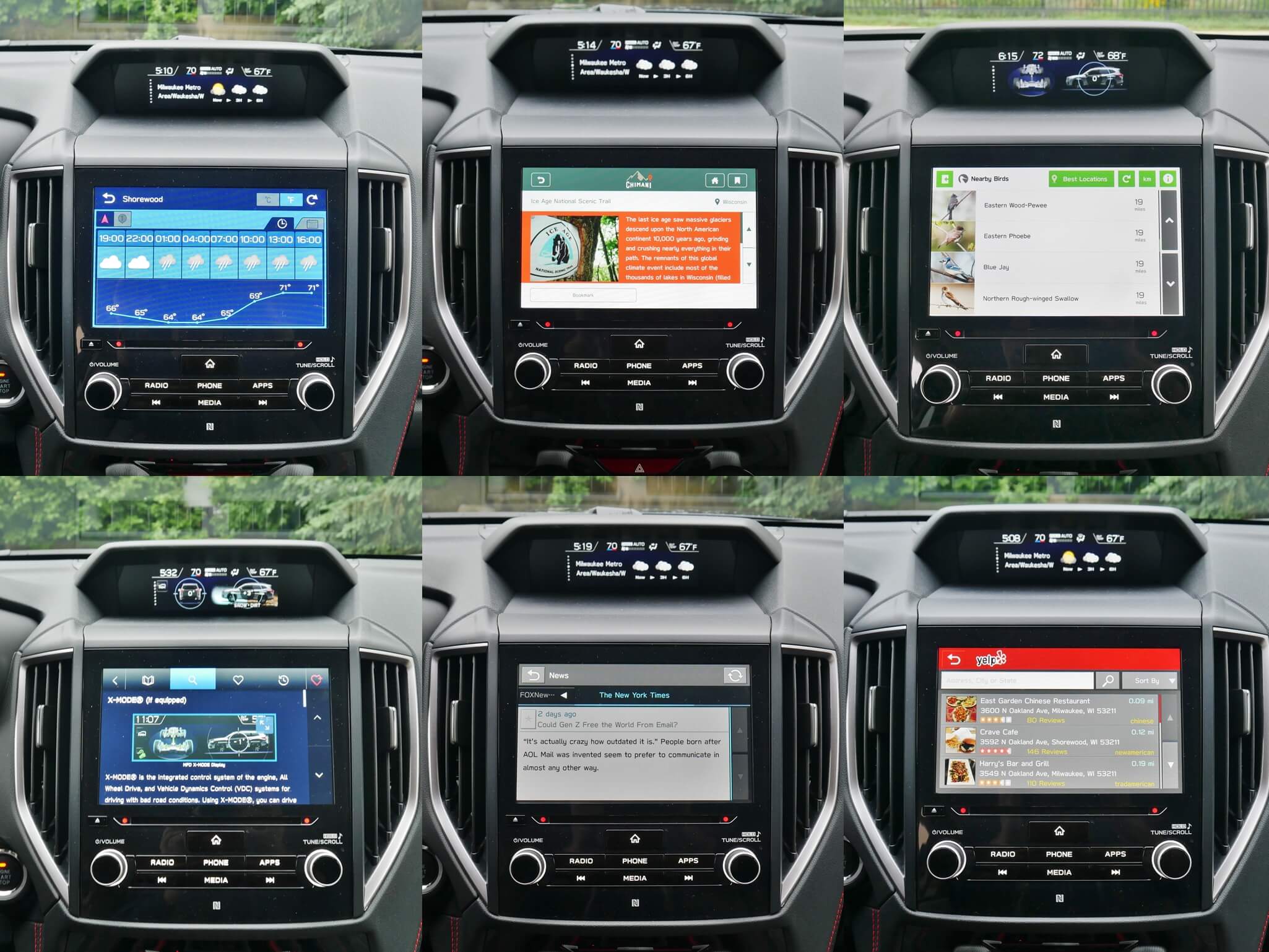 2021 Subaru Forester Sport: native mobile device powered Subaru Starlink apps
