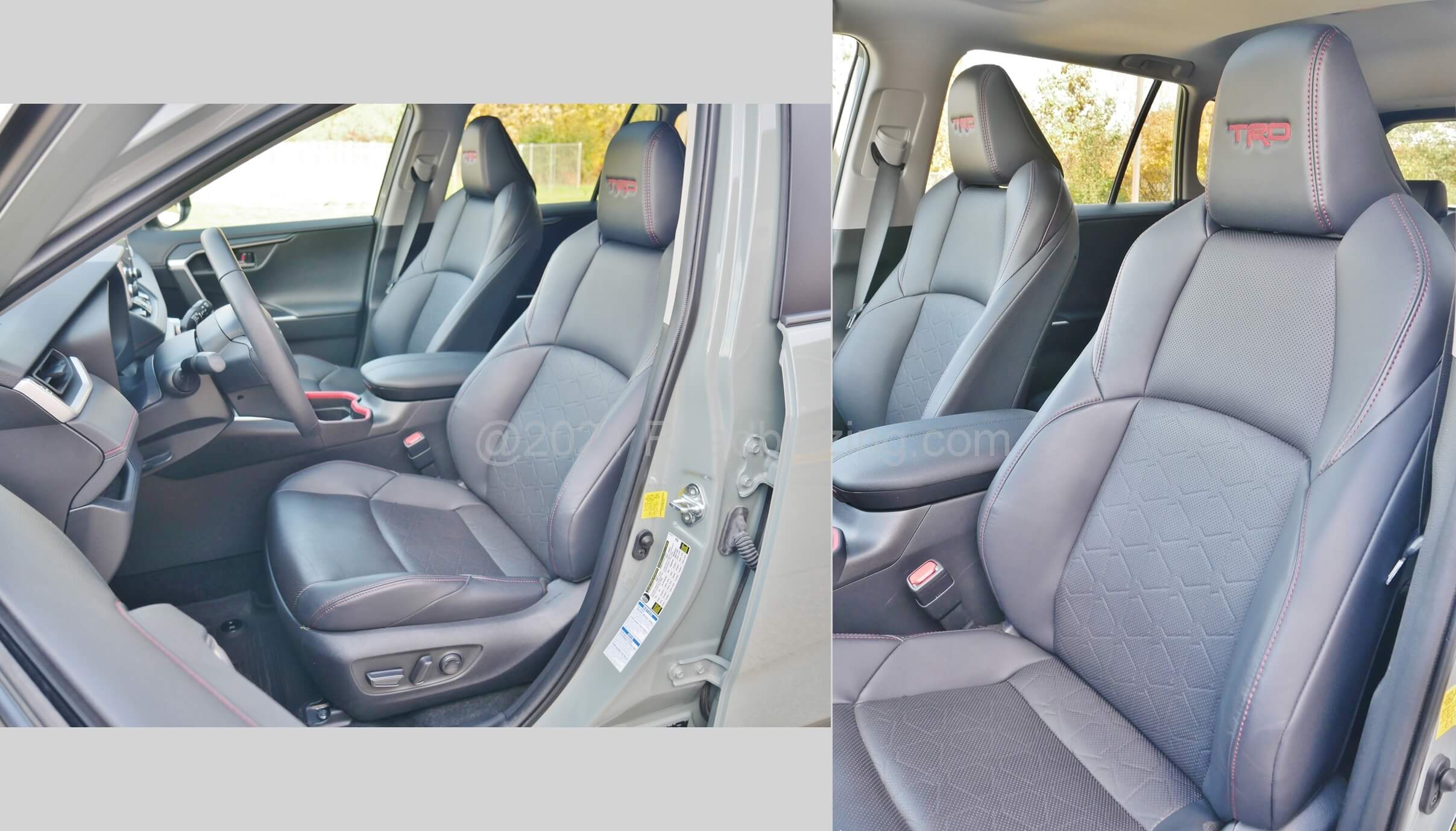 2021 Toyota RAV4 TRD Off Road: heated front softex leatherette seating