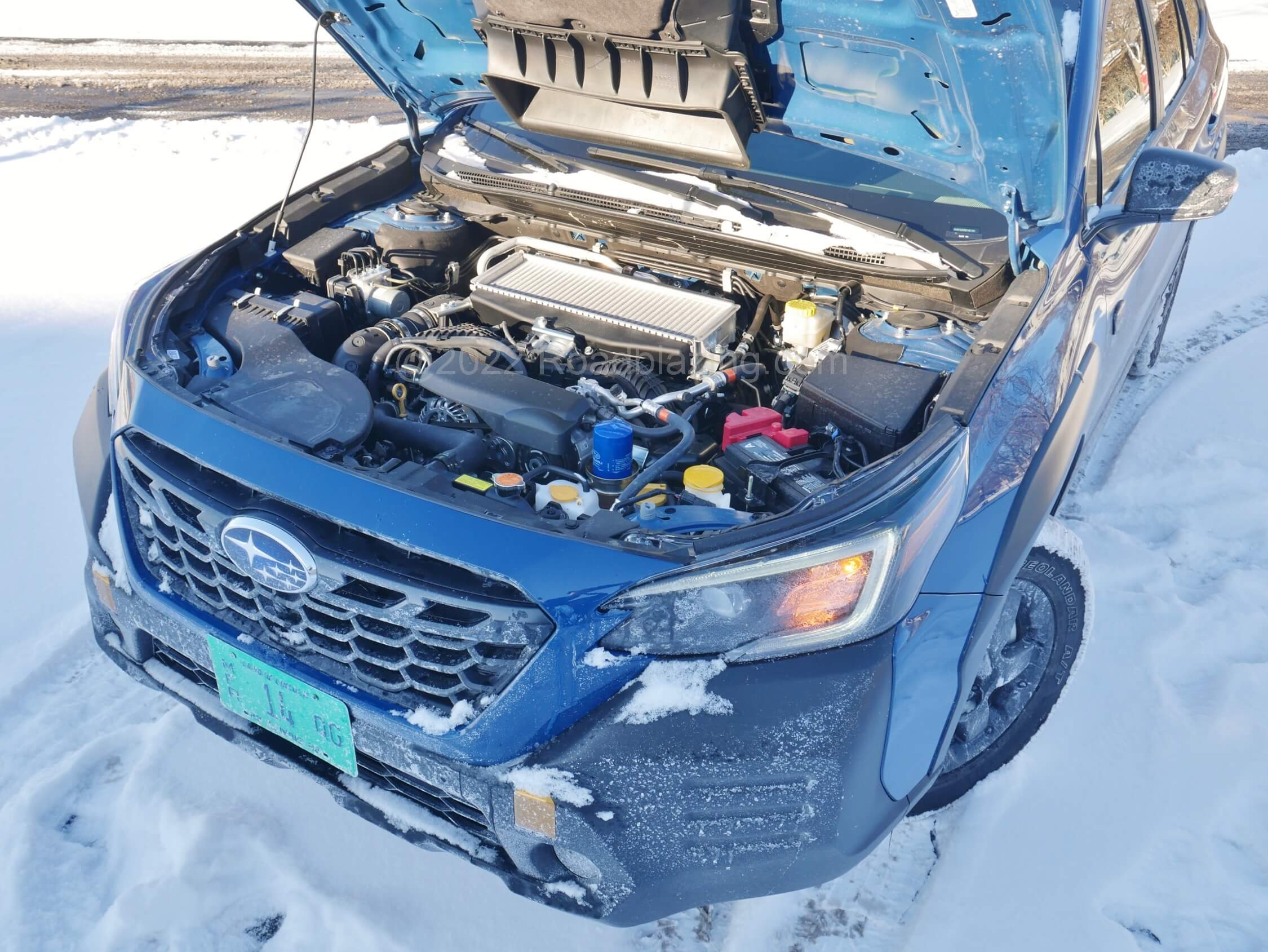2022 Subaru Outback Wilderness: robust 260 hp turbocharged flat four is powerful, and all-wheel drive is full time, but CVT acts dim, returning 22 MPG