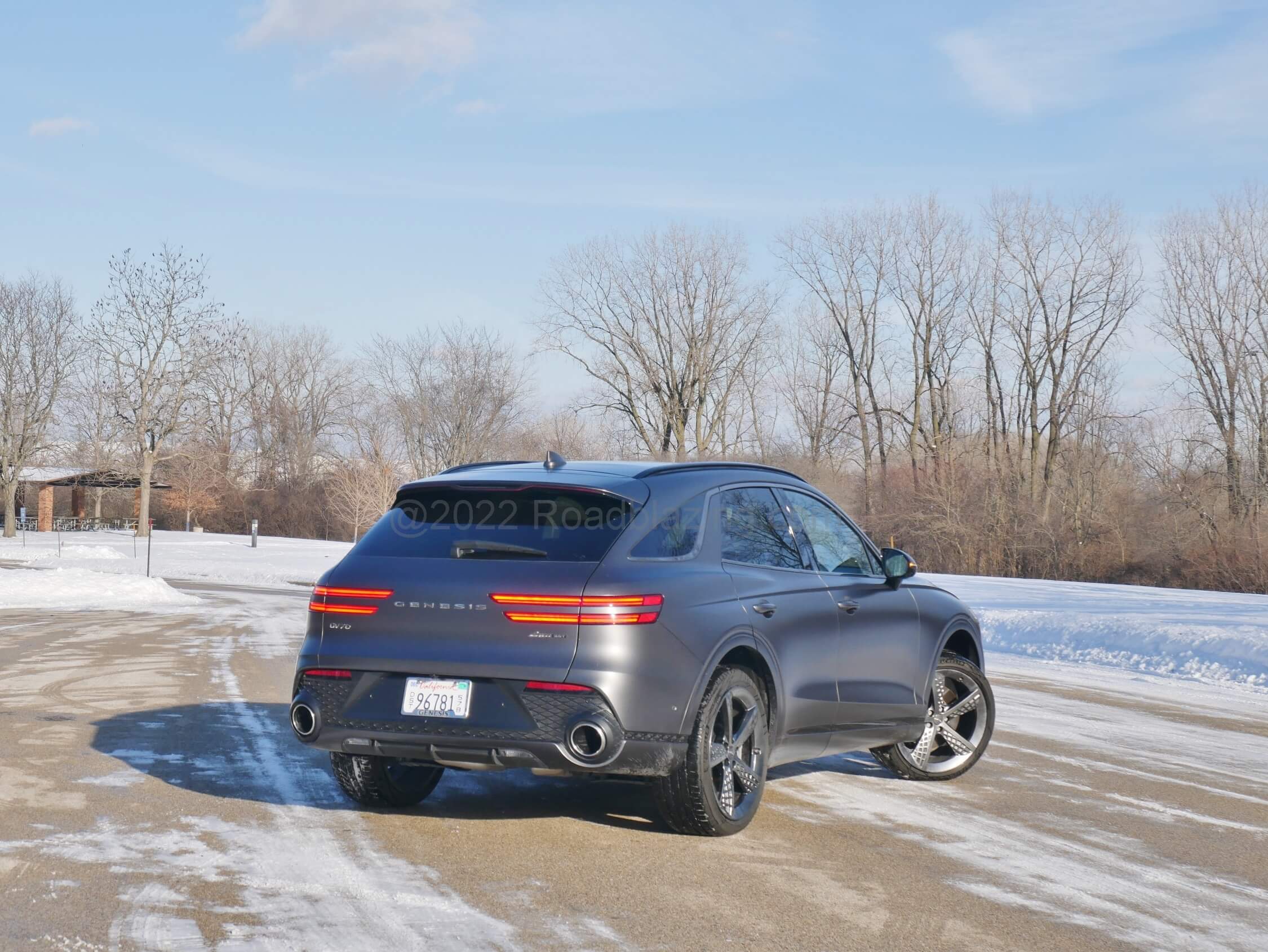 2022 Genesis GV70 3.5T AWD: wearing a beguiling, Zuffenhausen-ed posterior