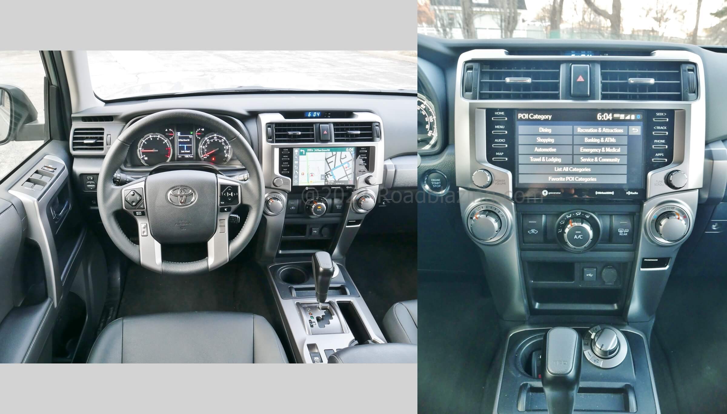 2022 Toyota 4Runner TRD Sport 4x4: native GPS cloud voice command guidance enhanced search navigation