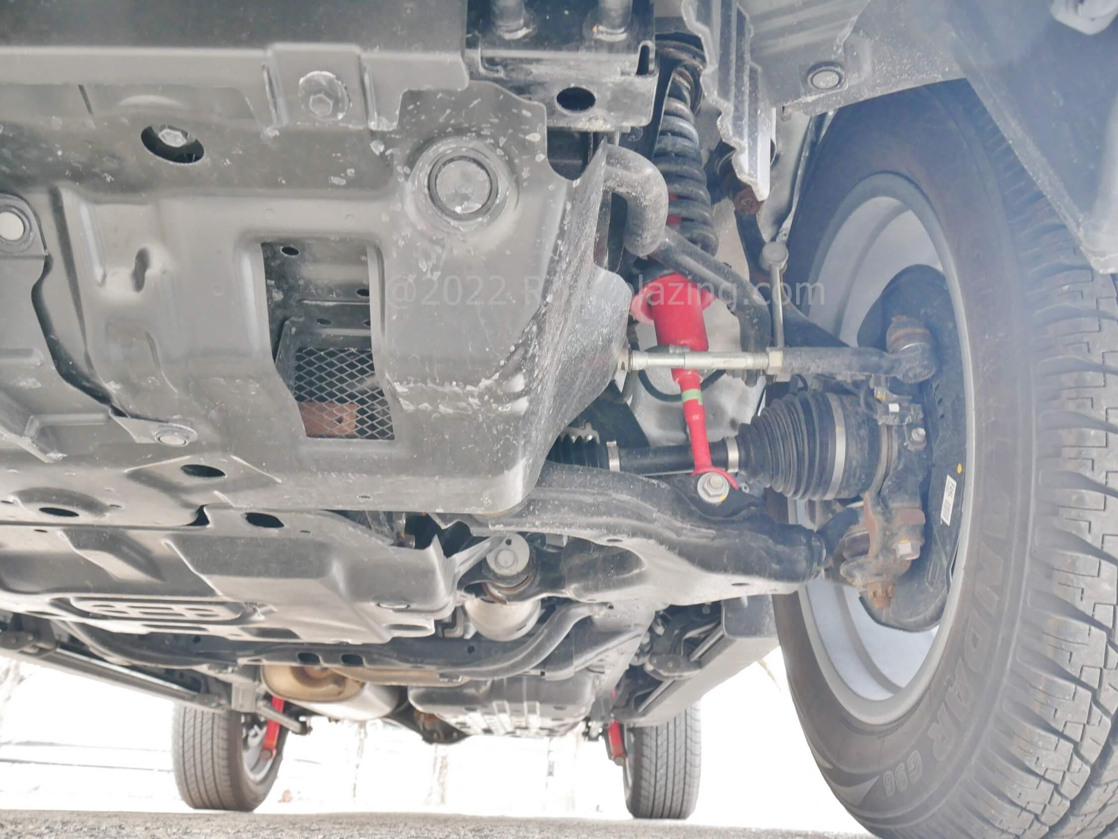 2022 Toyota 4Runner TRD Sport 4x4: front dual wishbone coil over suspension