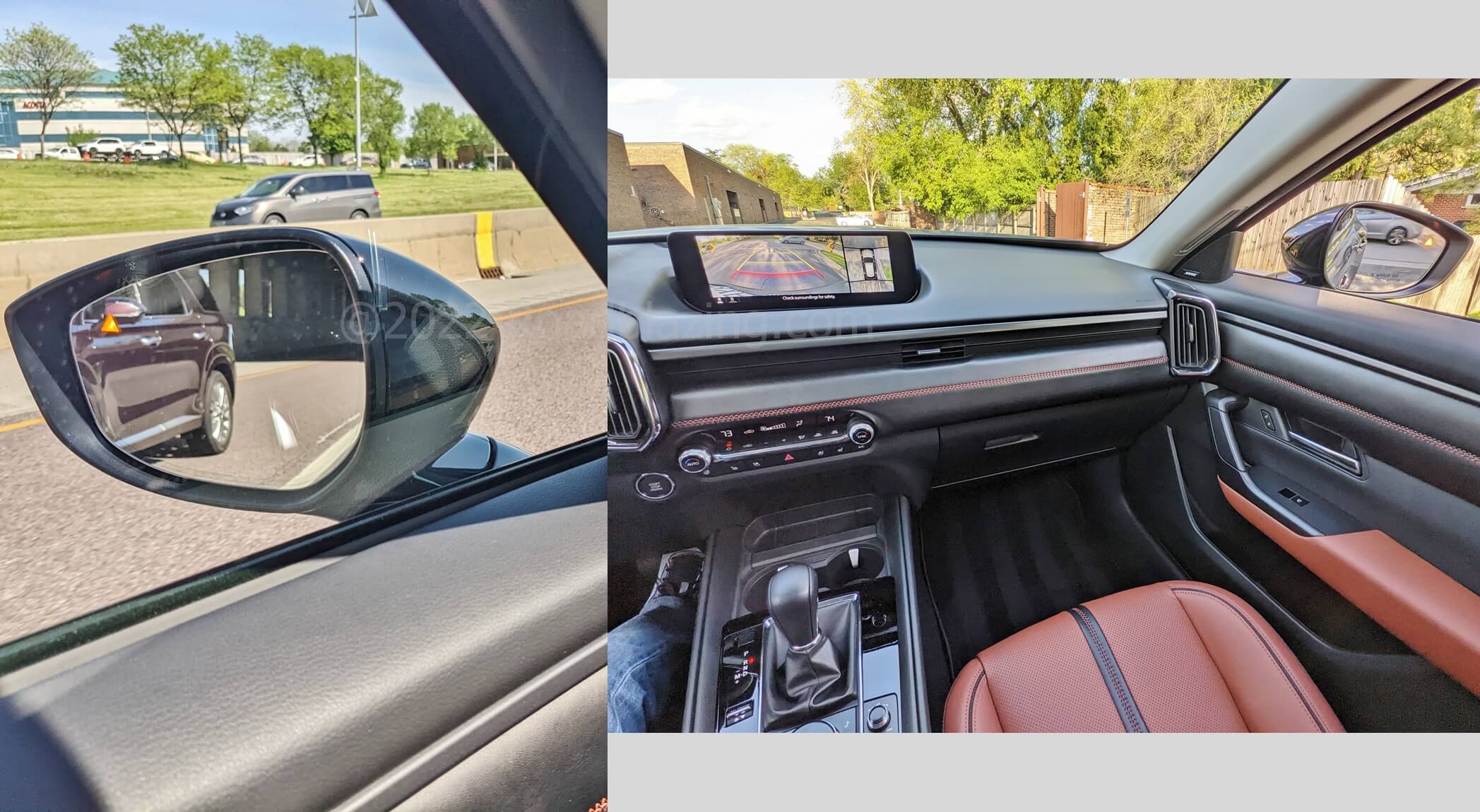 2023 Mazda CX-50 2.5 Turbo: ADAS blind spot warning & surround camera rear cross traffic w/ avoidance braking