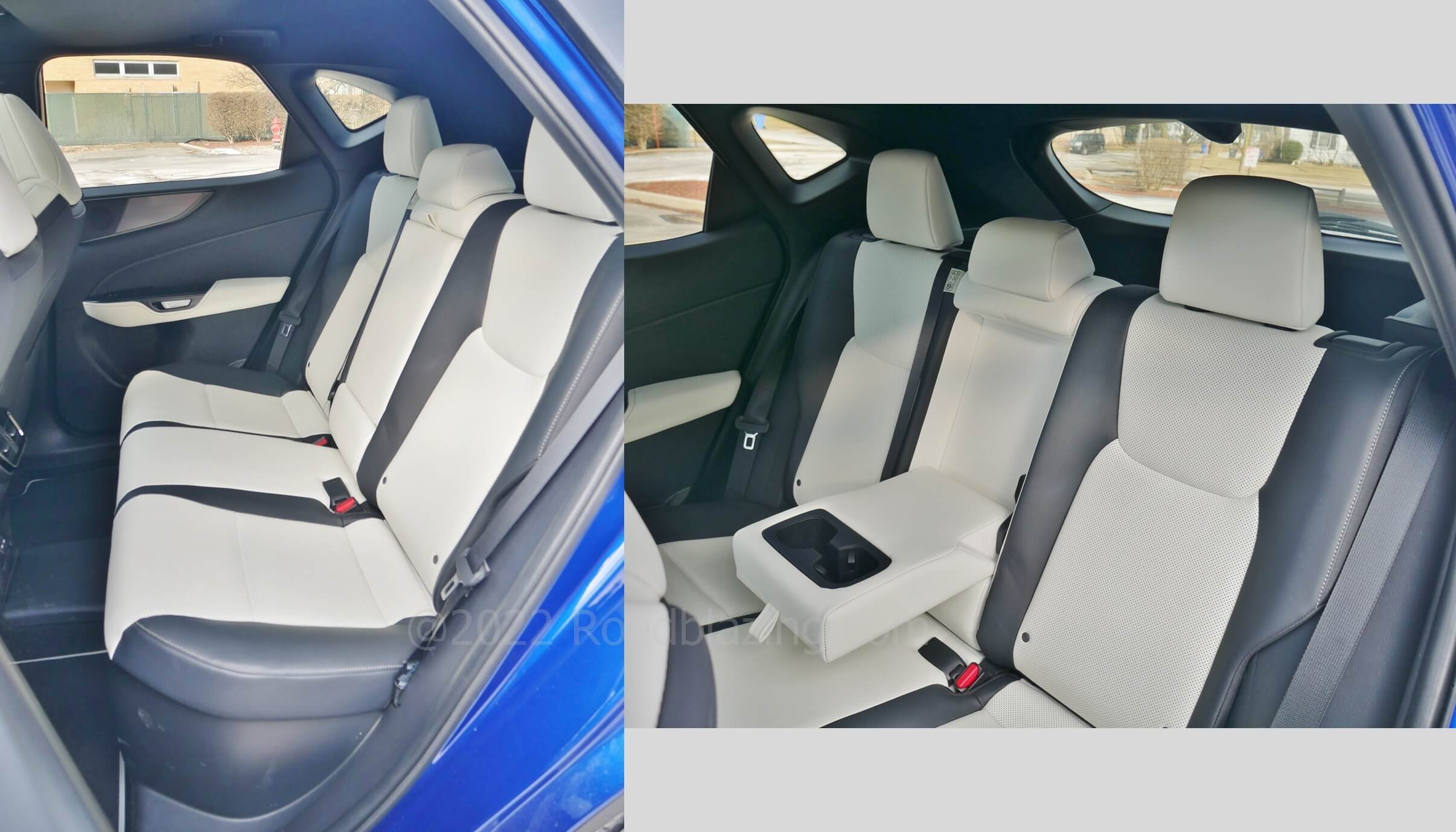 2022 Lexus NX 450h+ F-Sport AWD: 2nd Row 2-tone F-Sport NuLuxe seating