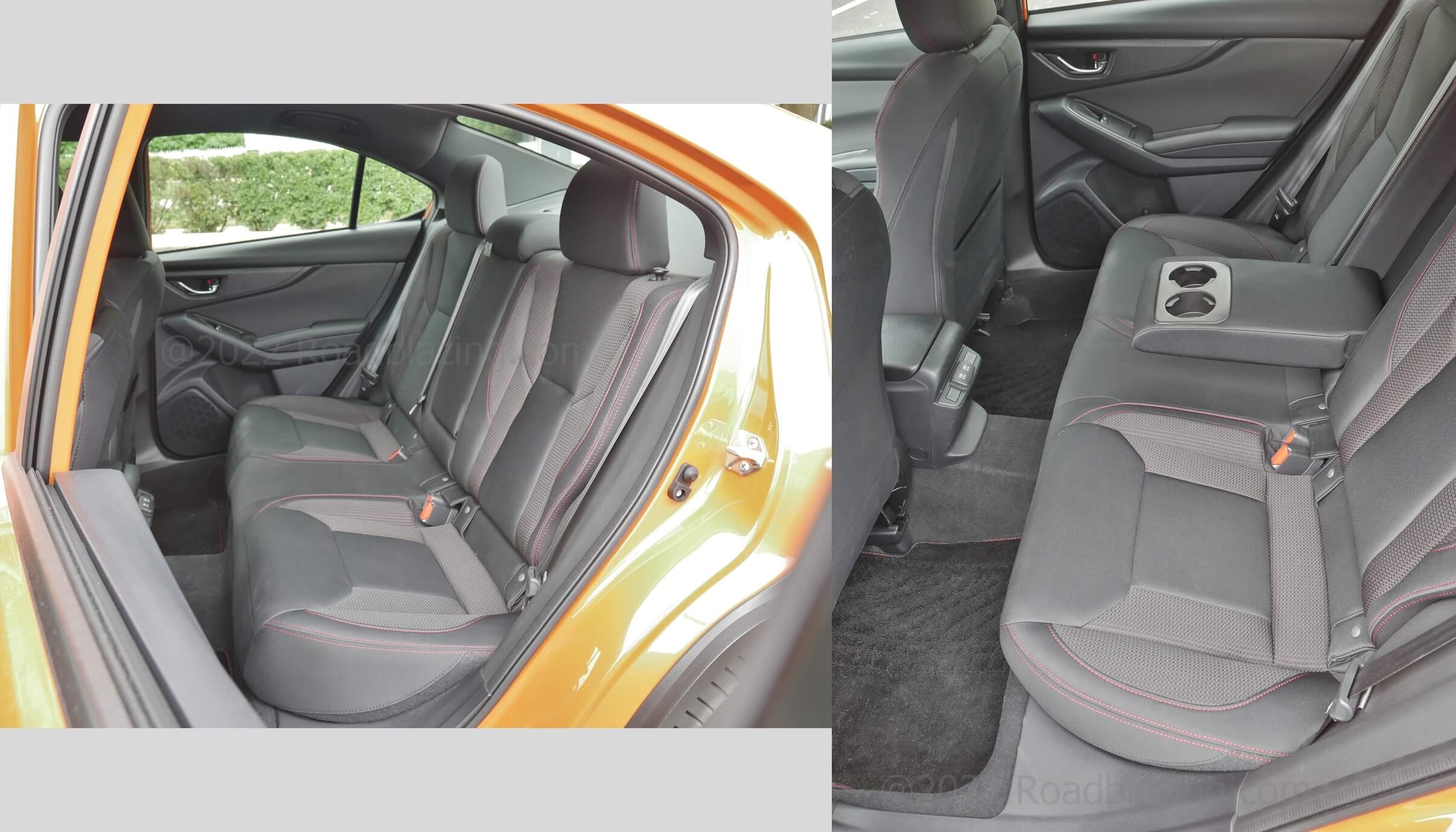 2022 Subaru WRX Premium: 2nd Row gains legroom