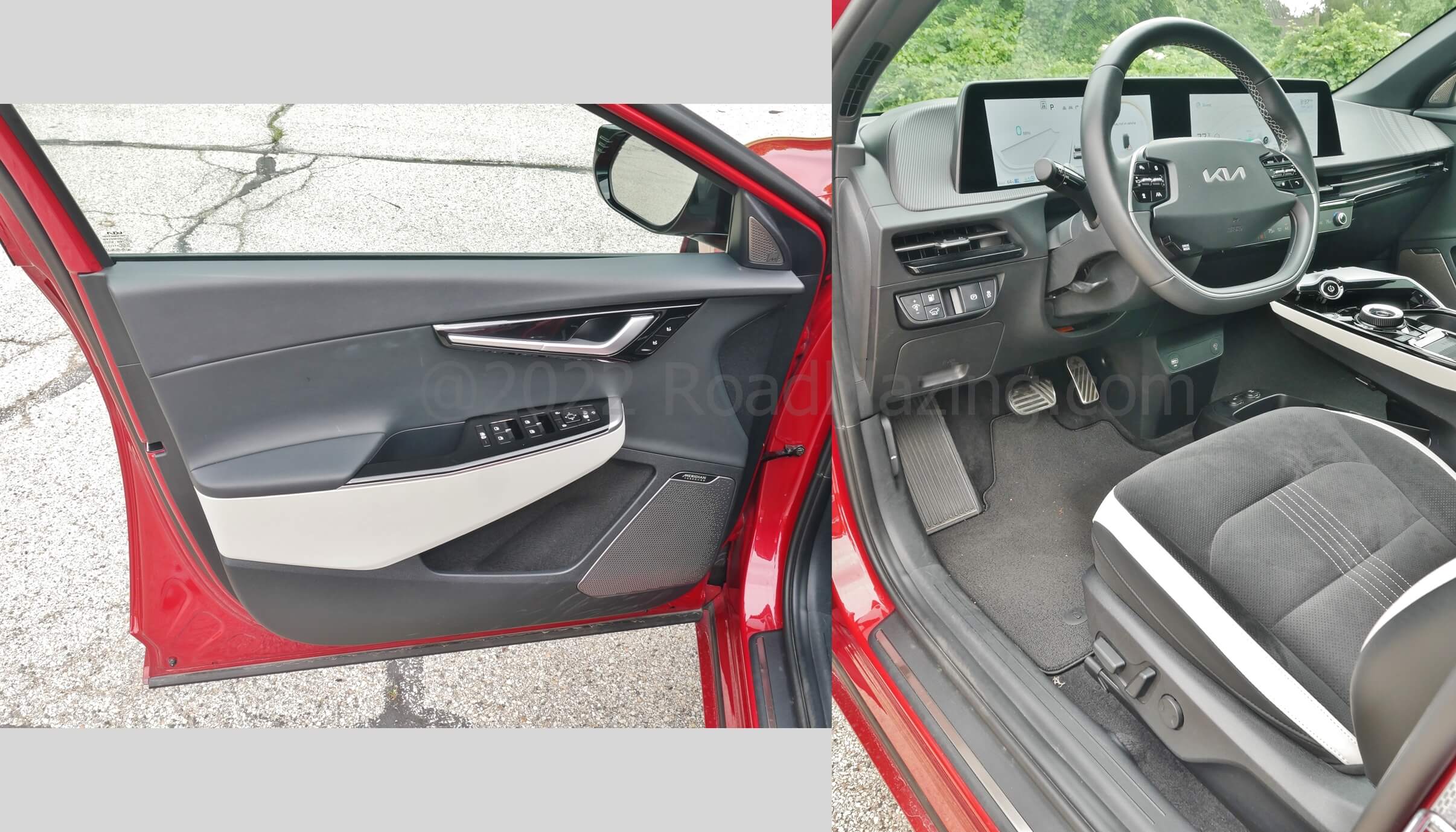 2022 Kia EV6 GT-Line AWD: driver entry