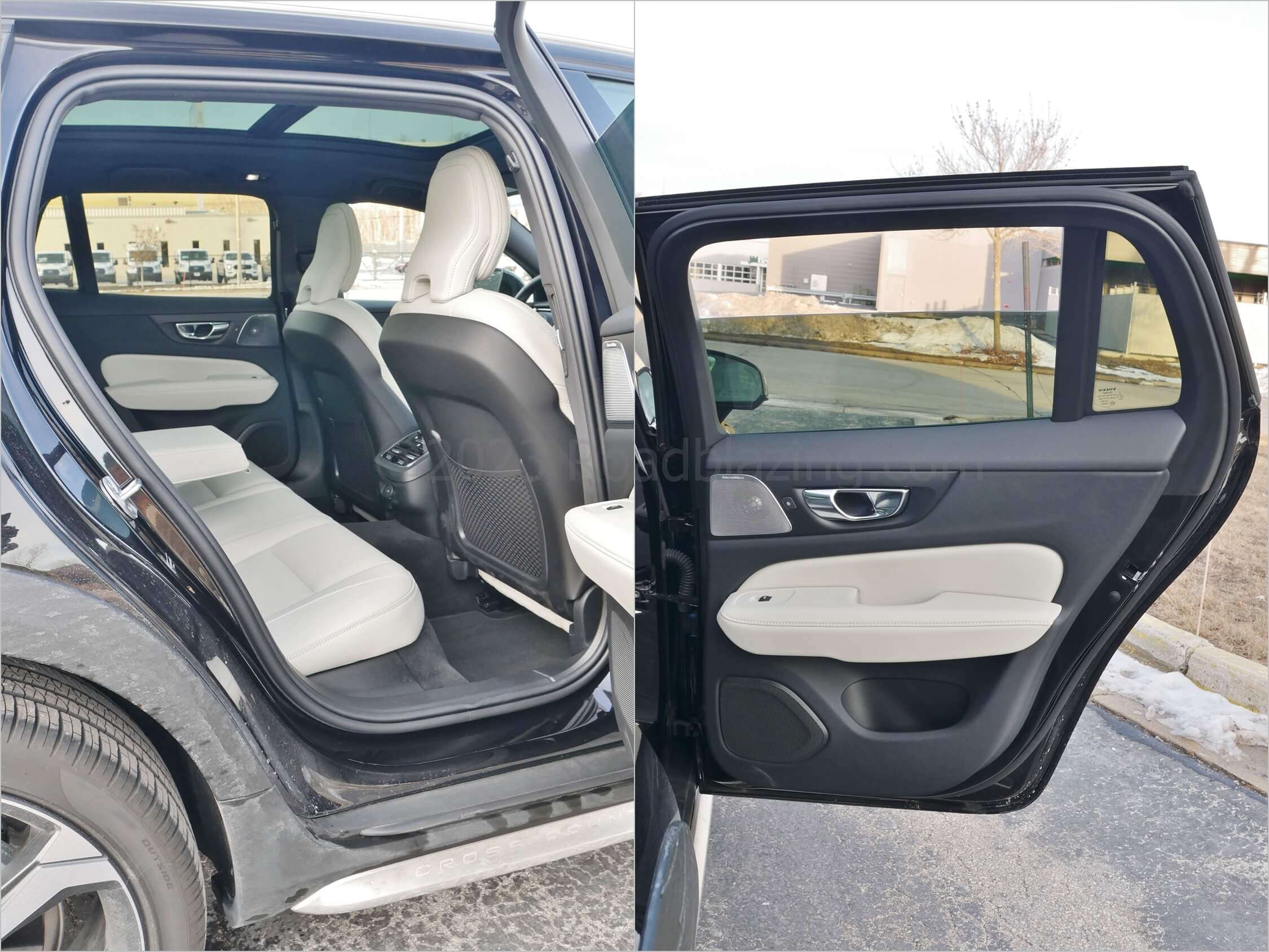 2023 Volvo V60 Cross Country B5 Ultimate AWD: Row 2 entry w/ door privacy glass