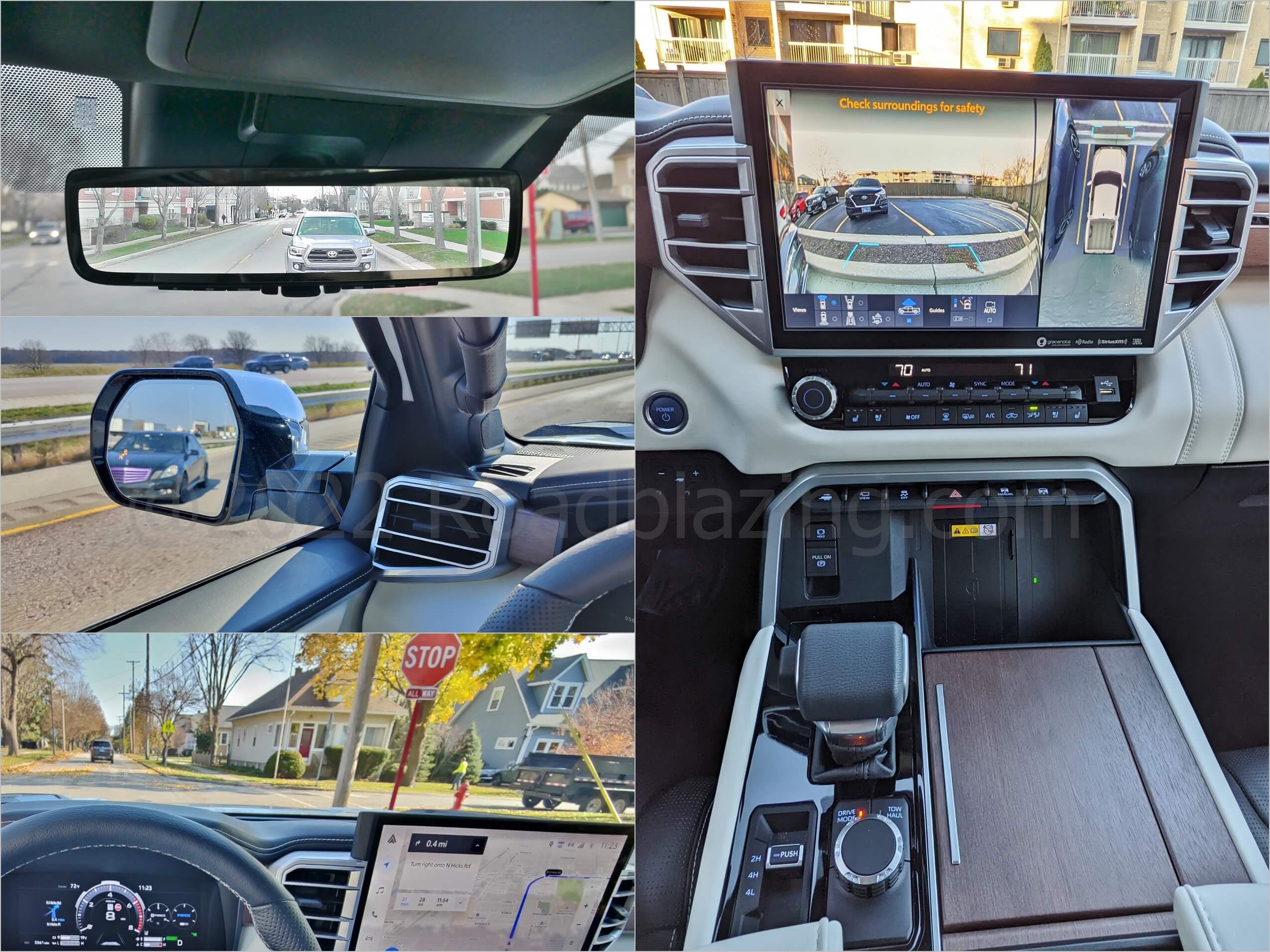 2022 Toyota Tundra CrewCab Capstone 4x4: visual safety