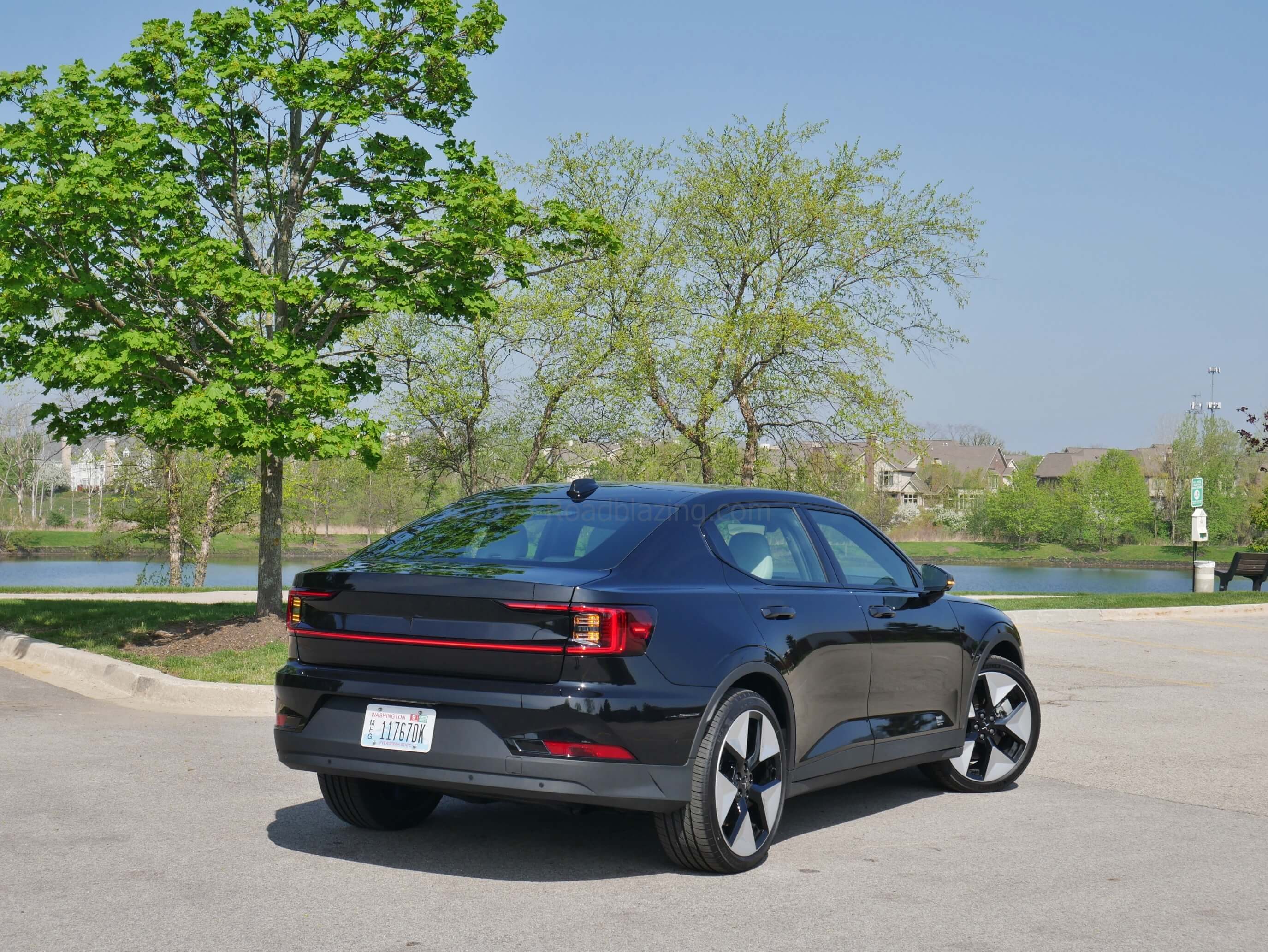2023 Polestar 2 Dual Motor: abundant Volvo family resemblance with the coke bottle fuselage