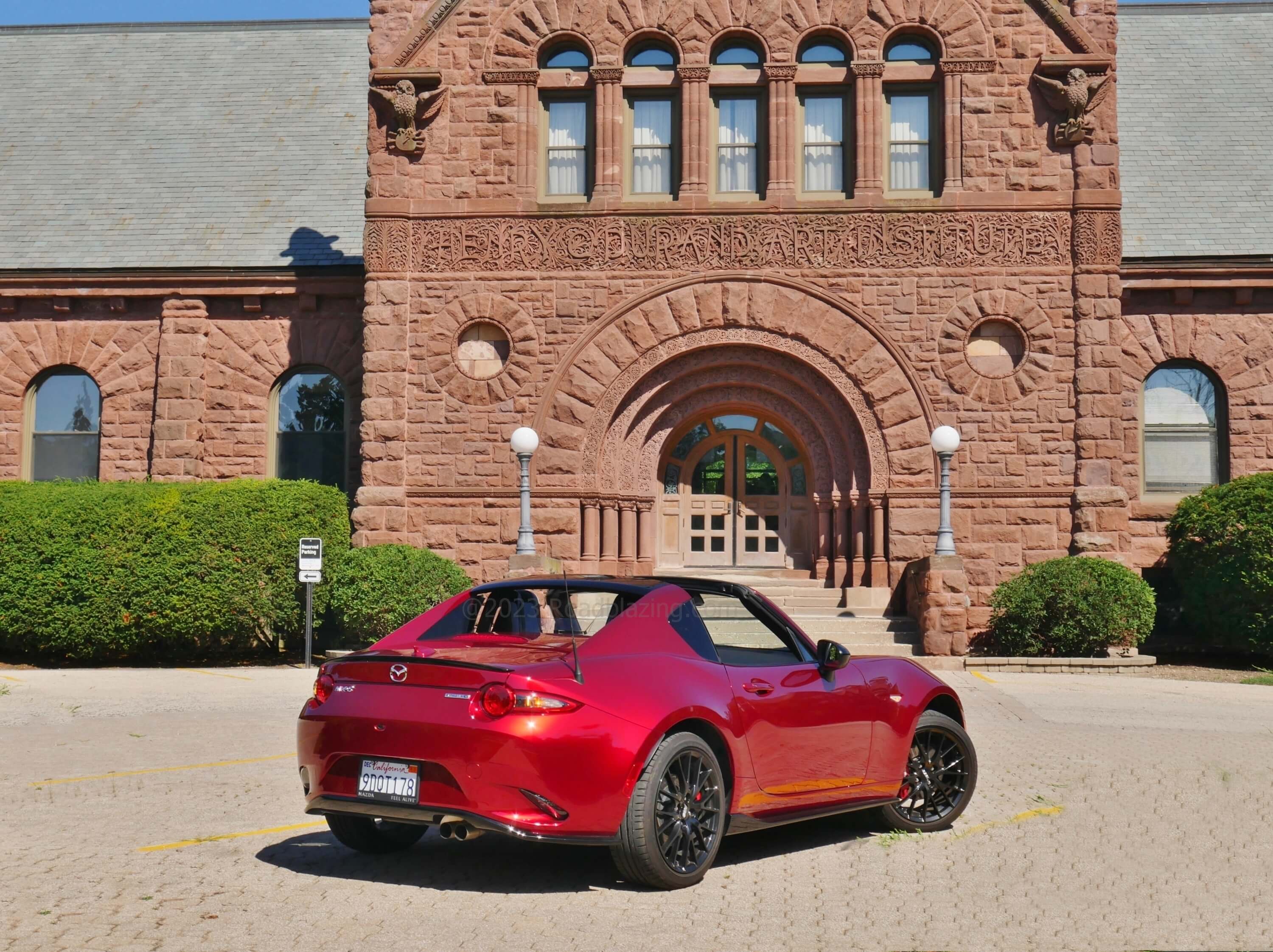 2023 Mazda MX-5 Miata RF Club: roadster for all seasons adds darkened side sill and rear bumper extensions.