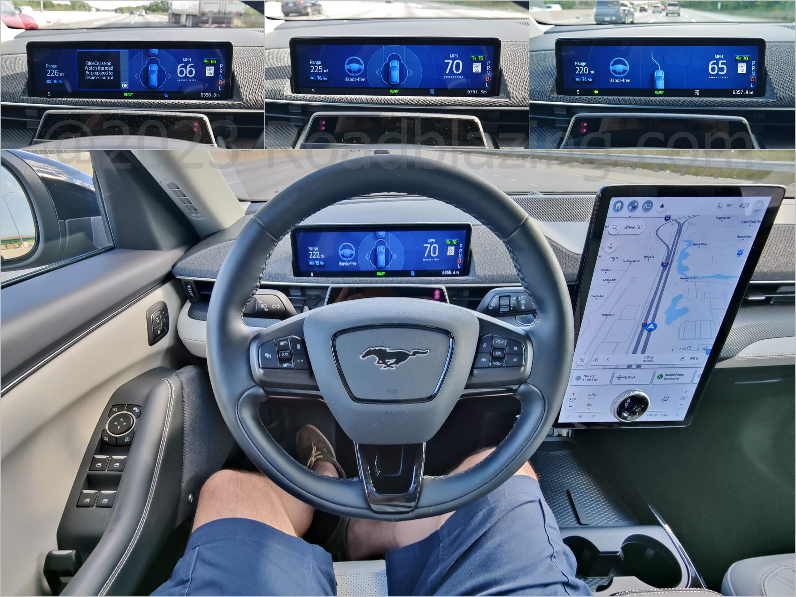2023 Ford Mustang Mach-E Premium AWD: BlueCruise hands and pedal free motorway driving is New for '23