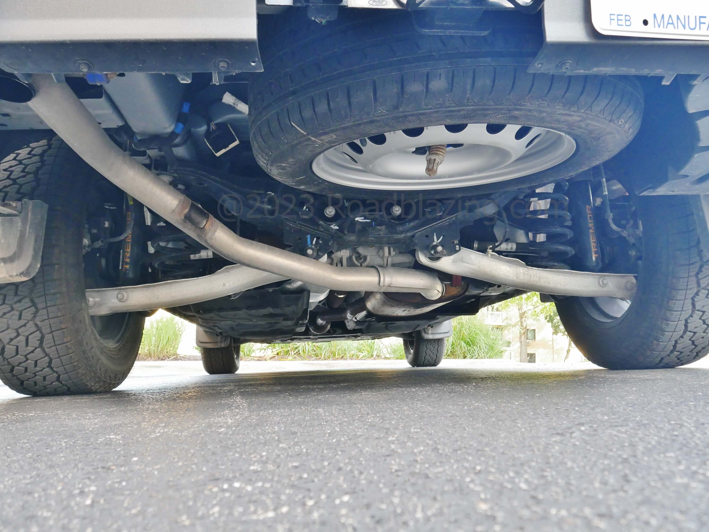 2023 Ford Maverick XLT Tremor AWD: 8/10" lift and TREMOR specific dampers + twin clutch differential