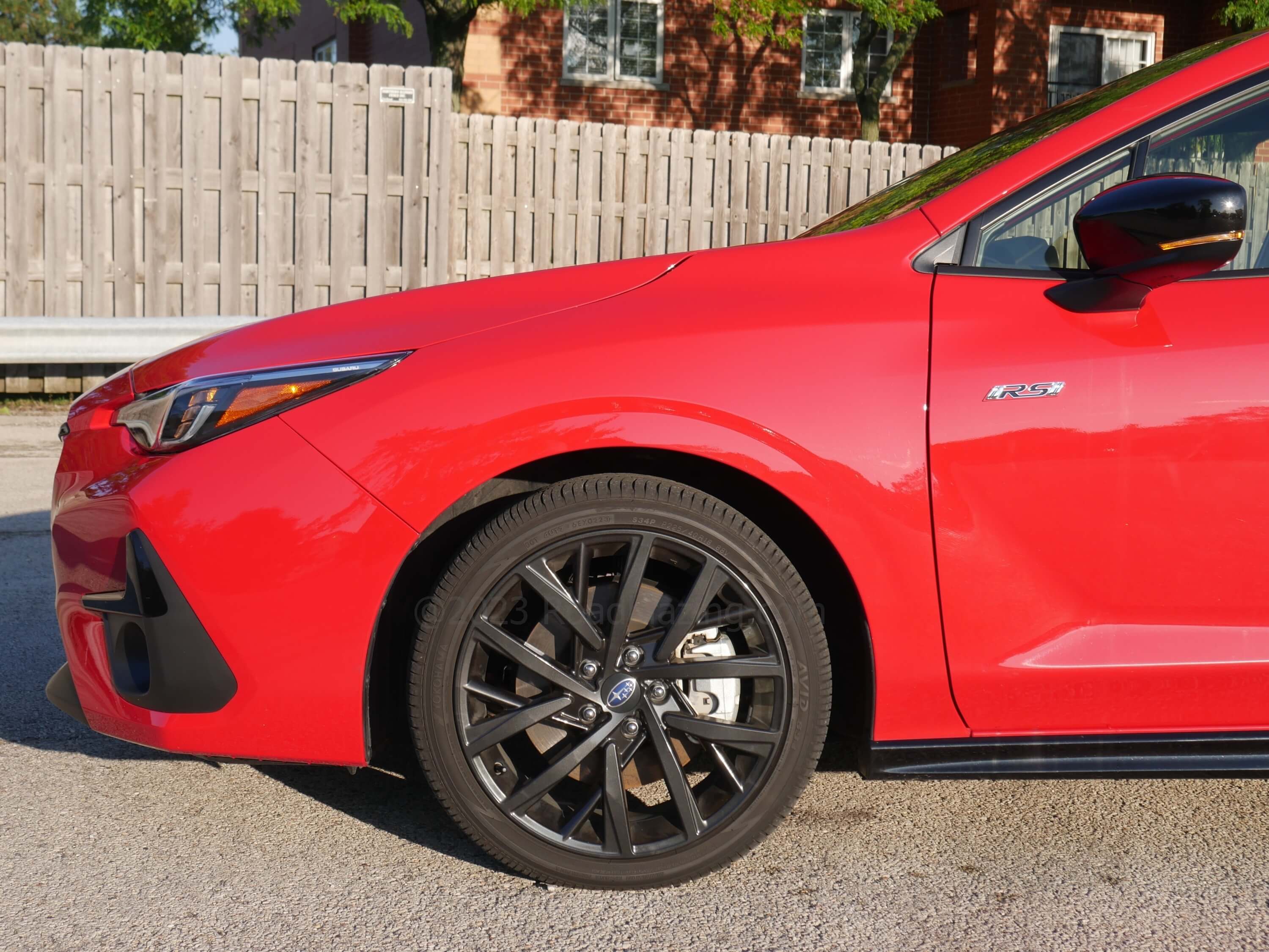 2023 Subaru Impreza RS: fully independent suspension is tuned for relaxed touring