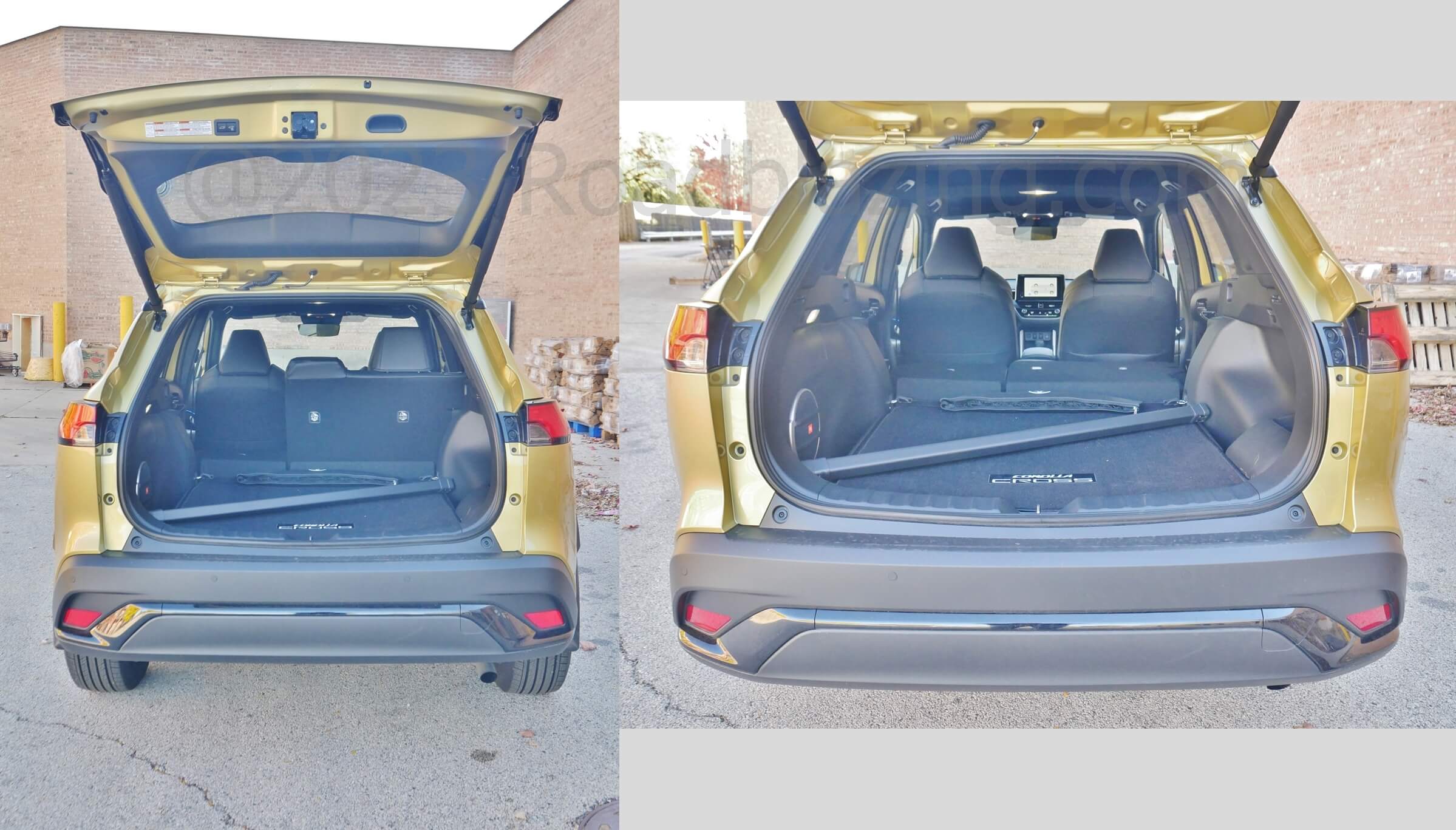 2023 Toyota Corolla Cross Hybrid XSE AWD: Luxurious power liftgate