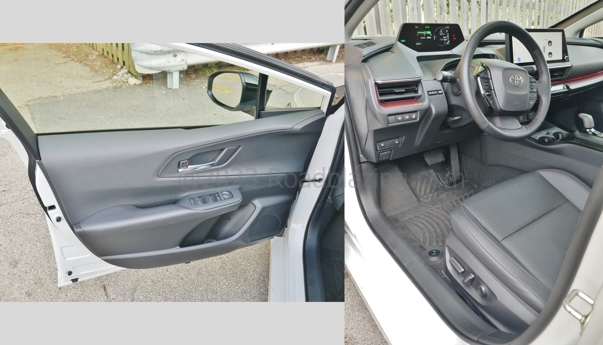 2023 Toyota Prius Prime XSE PHEV: driver entry to a fighter jet style cockpit