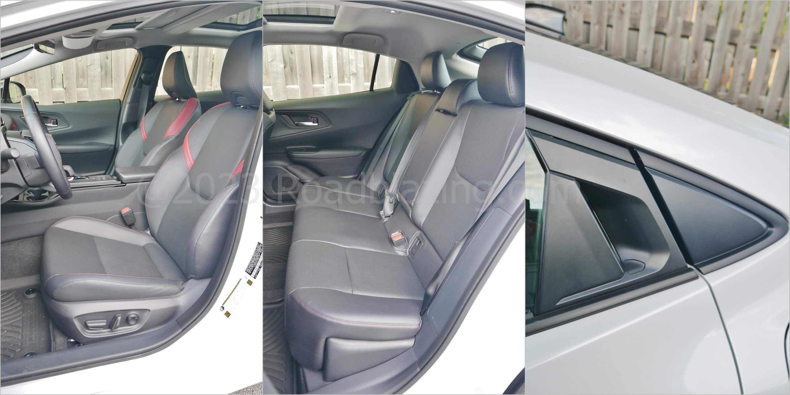 2023 Toyota Prius Prime XSE PHEV: headroom shaved considerably in 2nd Row