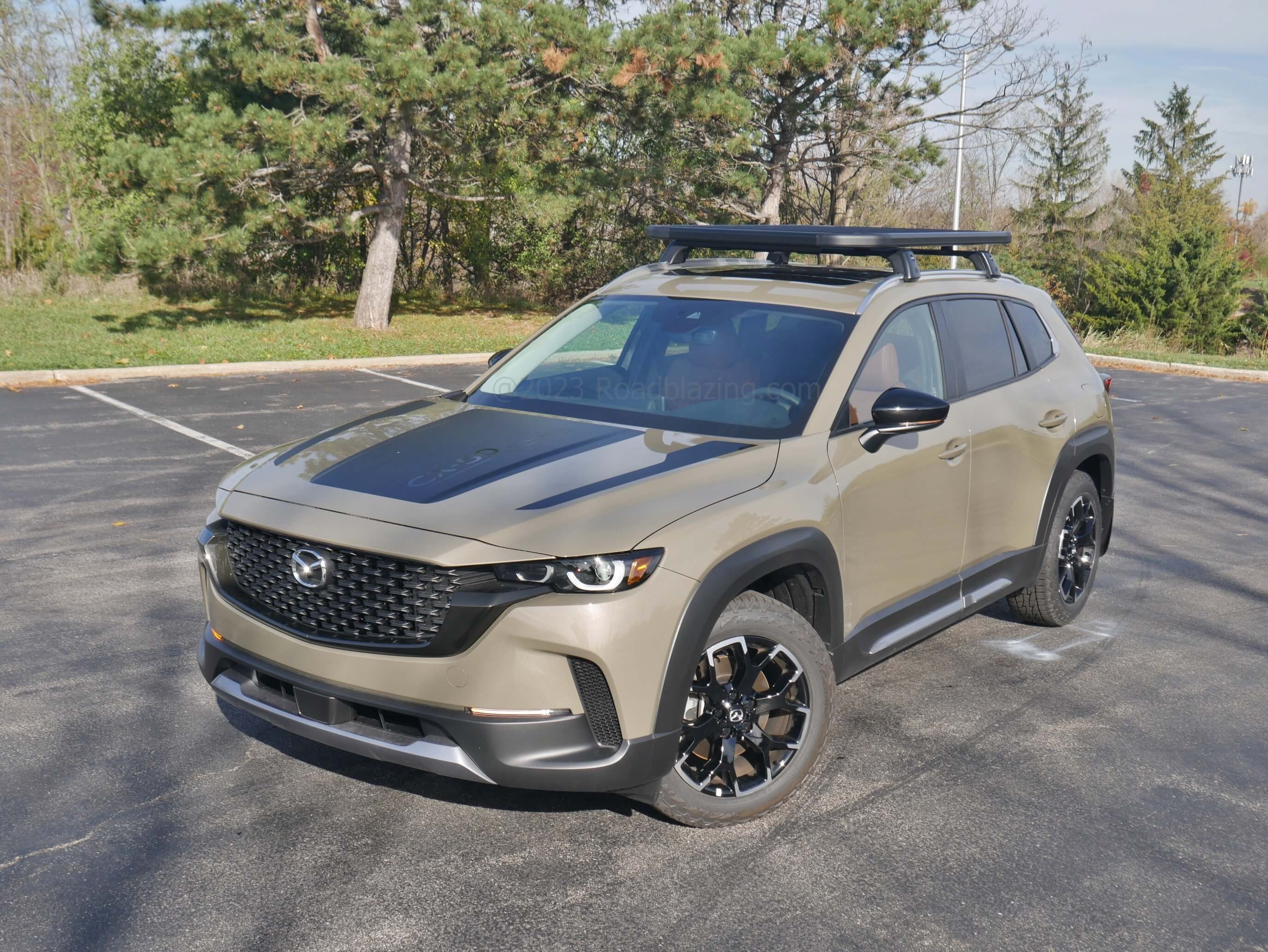 2024 Mazda CX-50 2.5T AWD Meridian: Hood decal graphics are part of the optional Apex package