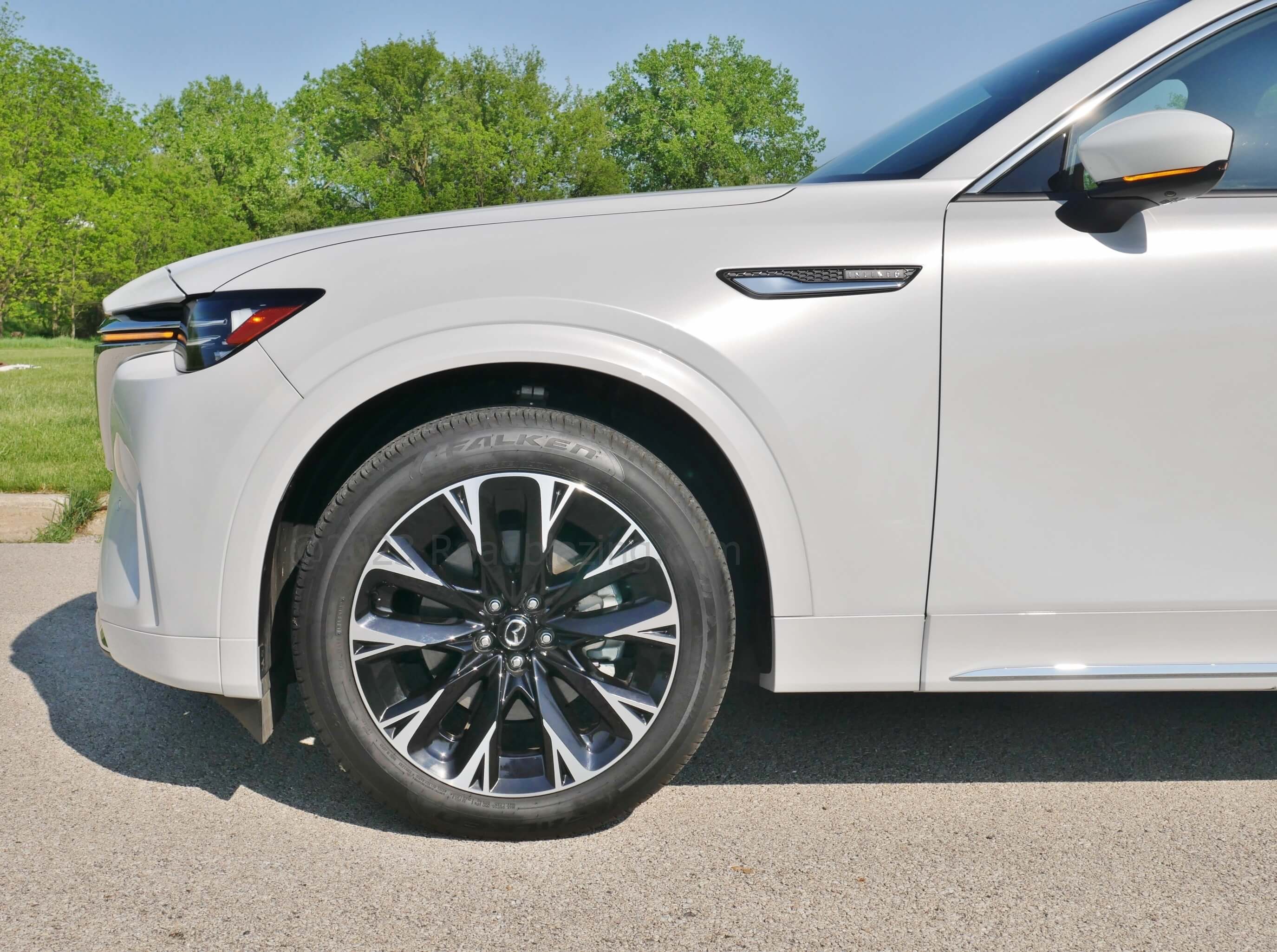 2024 Mazda CX-90 3.3 Turbo S Premium Plus AWD: full independent suspension goes double wishbone in front for more natural tracking