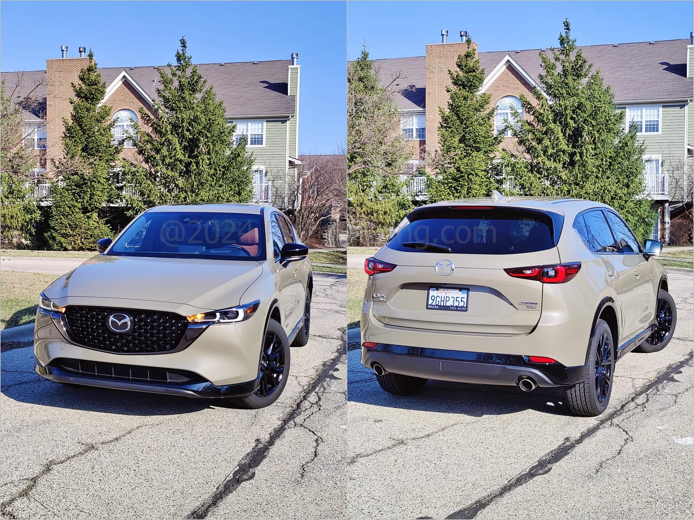 2024 Mazda CX-5 2.5T Carbon Turbo AWD: Mako shark nose + parabolic butt + MX-5 rear directionals