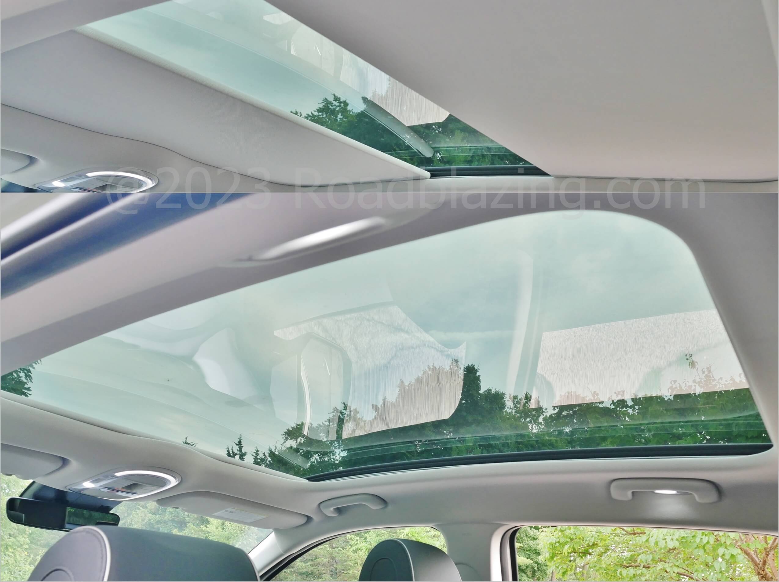 2023 Hyundai Ioniq 5 Limited AWD: panoramic glass roof + barn door power shade