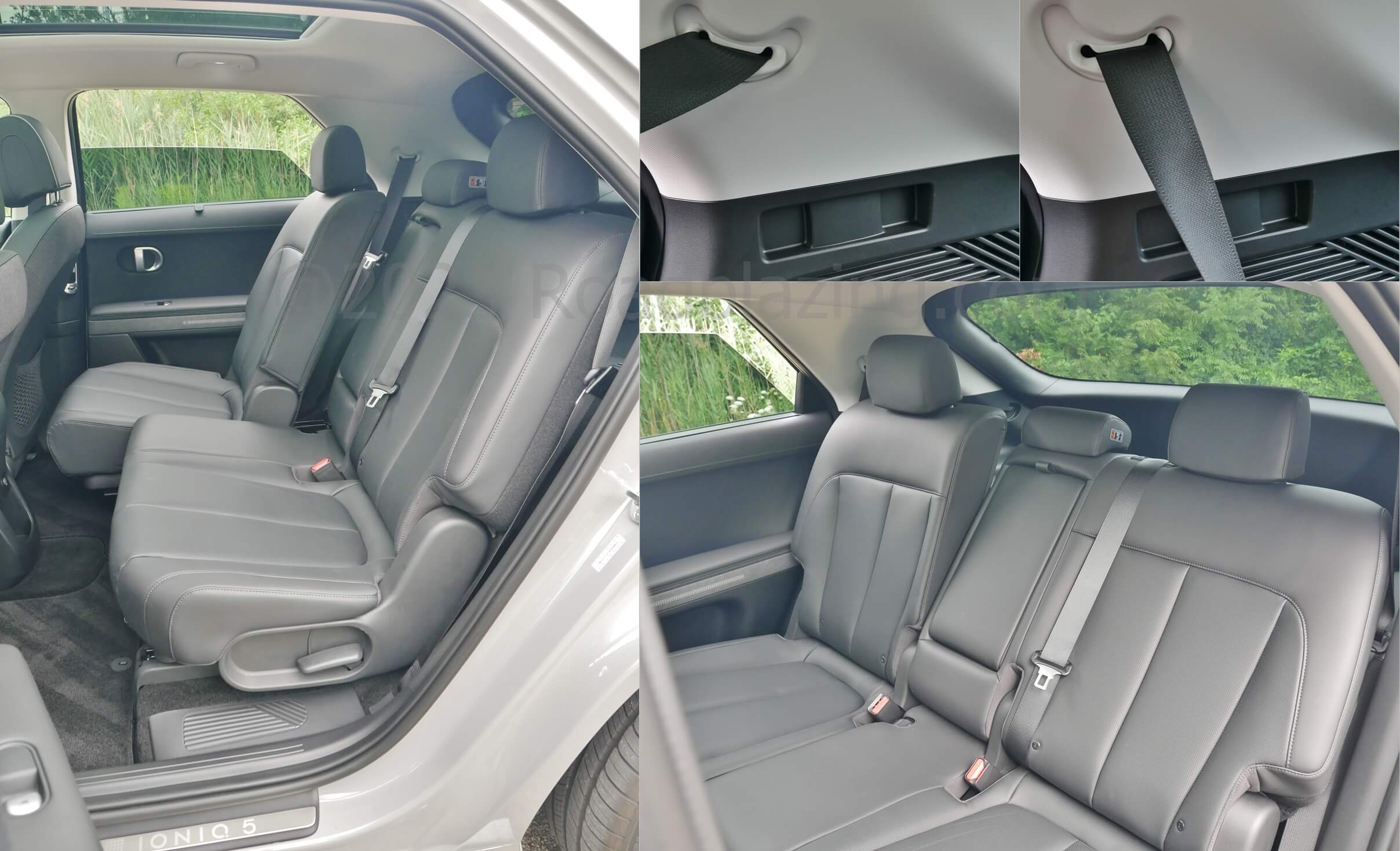 2023 Hyundai Ioniq 5 Limited AWD: 60:40% split sliding & tilting 2nd Row seating