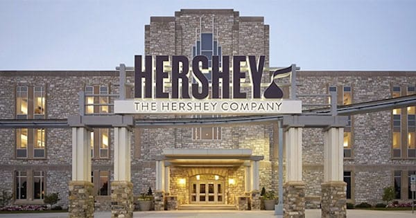 Image shows The Hershey Company HQ