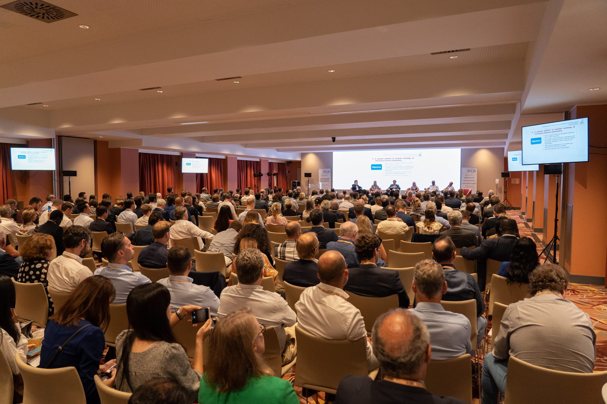 Image shows ECA members in Rome in 2022. Image: ECA