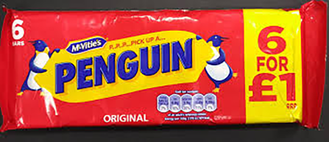 Image shows a penguin bar