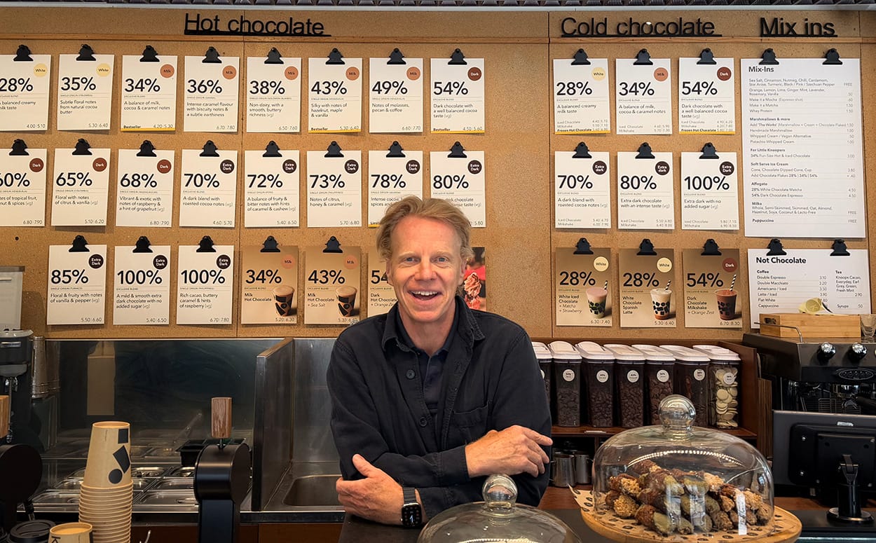 Image shows Knoops' Chief Executive William Gordon-Harris