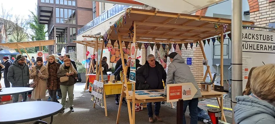 Image shows  Schoggifestival Chocolate Market in Zurich