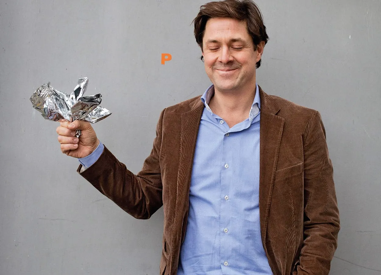 Image shows Original Beans' CEO Philipp Kauffmann