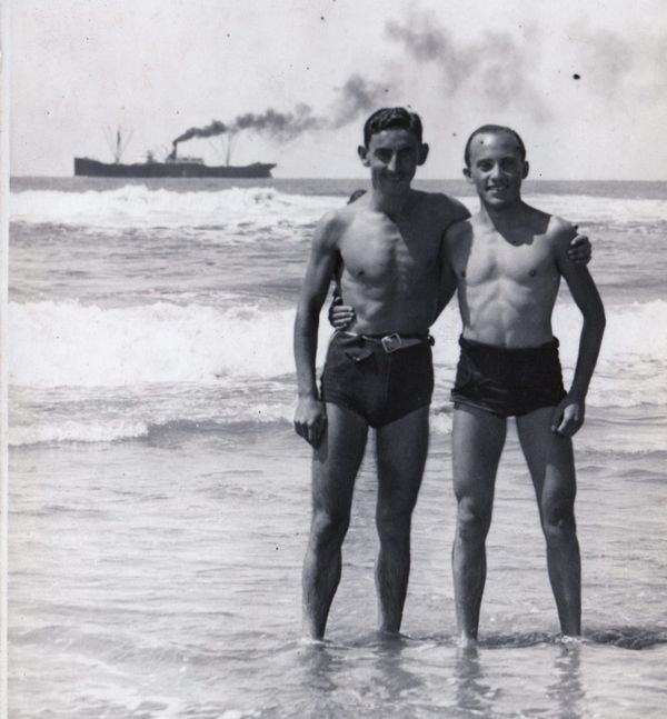 The Angel on his Shoulder...