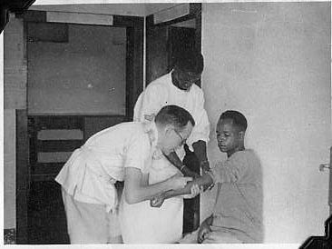 Dad had a lot of experience treating Africans from South Africa all the way north to Abyssinia before he settled in Que Que