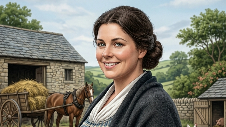 Clasped to the Devon Farmer