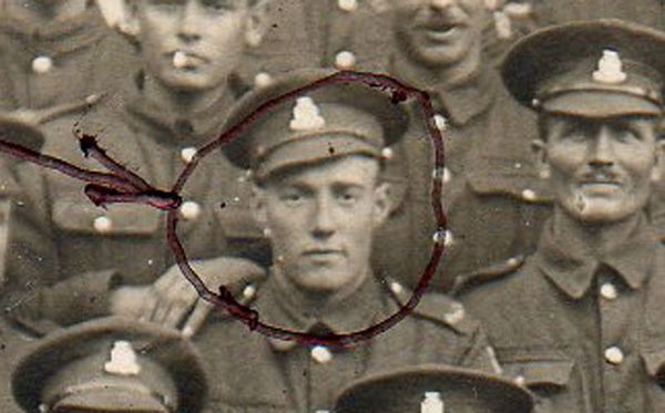 Private Walter Thomas Ewart Harris, in from the cold