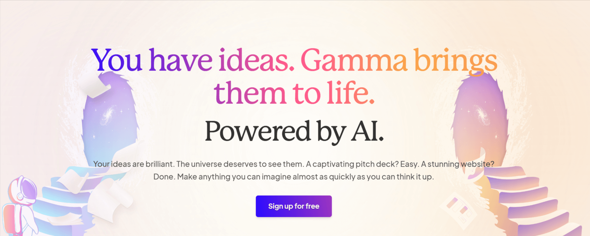 Gamma — a presentation builder for solopreneurs
